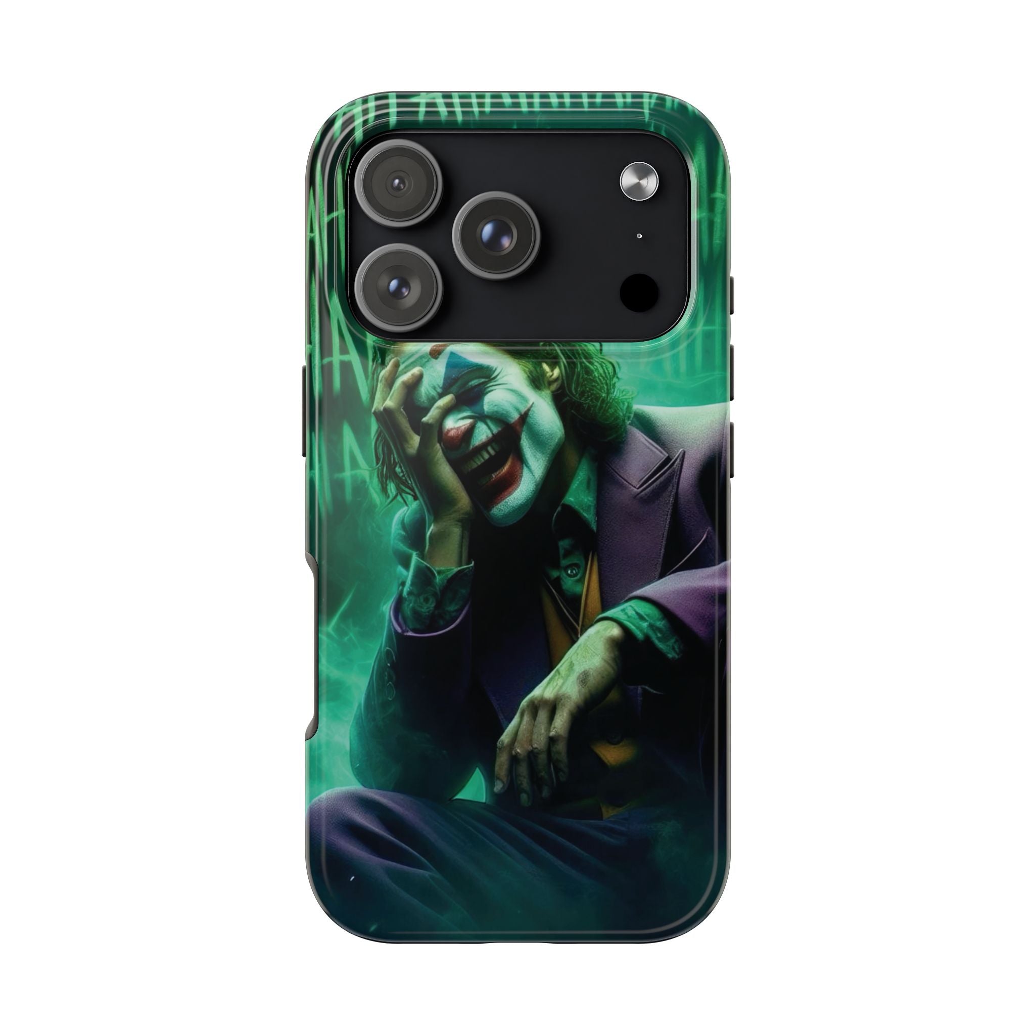 Joker Phone Cases, Tough Phone Cover, Customizable Phone Accessory, Unique Gift for Fans, Pop Culture Merchandise