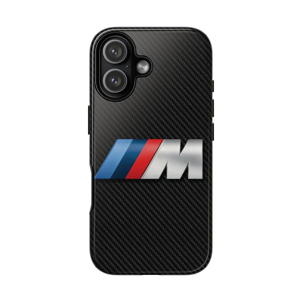Carbon Fiber BMW M Logo Tough Phone Case
