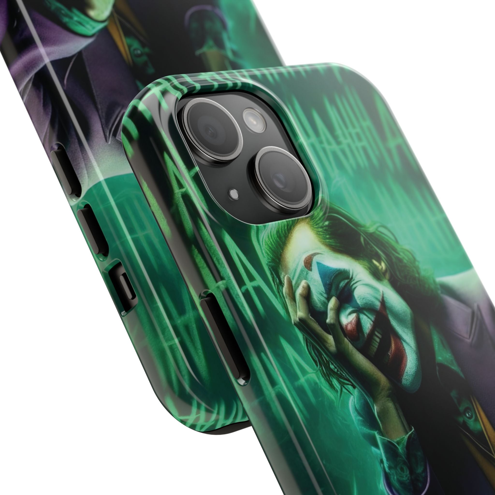 Joker Phone Cases, Tough Phone Cover, Customizable Phone Accessory, Unique Gift for Fans, Pop Culture Merchandise