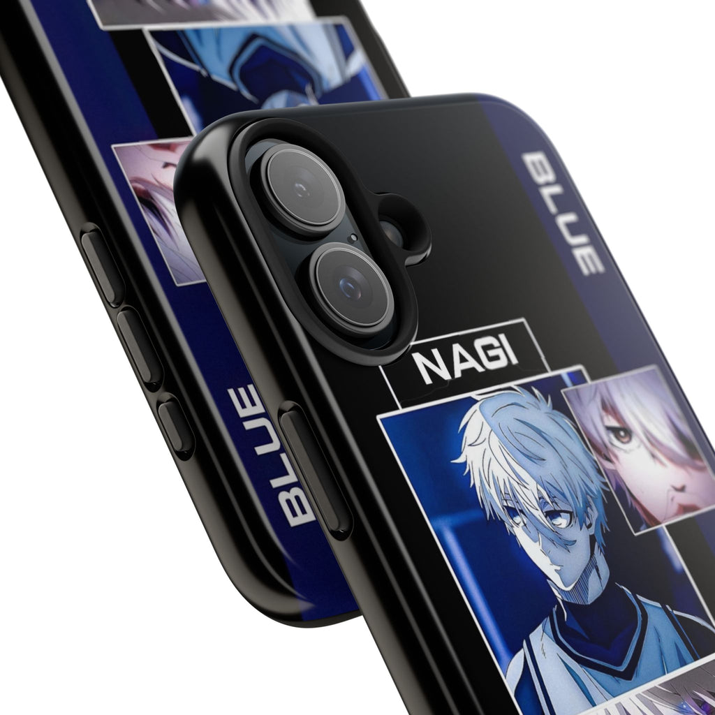 Stylish Tough Phone Cases - Anime Nagi Blue Lock Design, Anime Merchandise, Unique Phone Accessories, Gift for Fans, Durable Protection