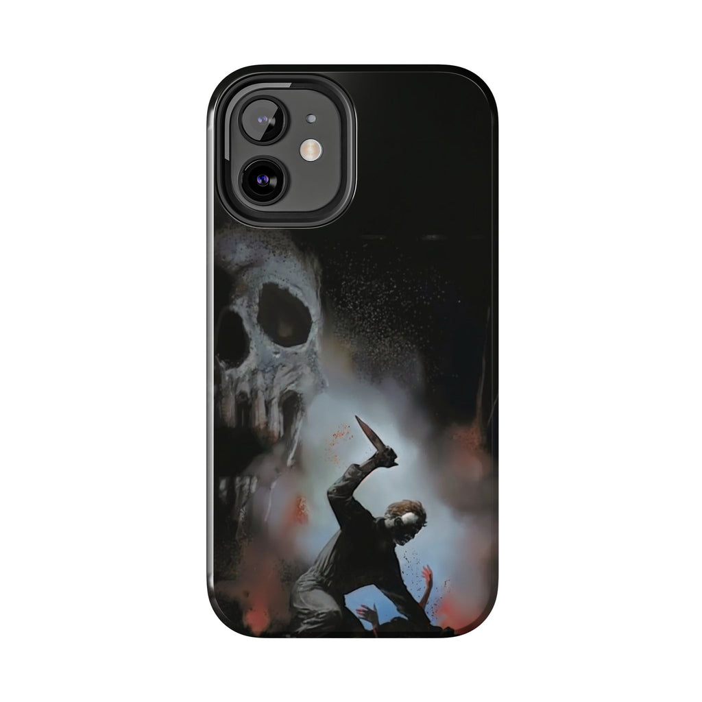 Gritty Horror Phone Cases for Fans, Tough Phone Cover, Unique Gift, Scary Design, Halloween Accessory, Movie Memorabilia