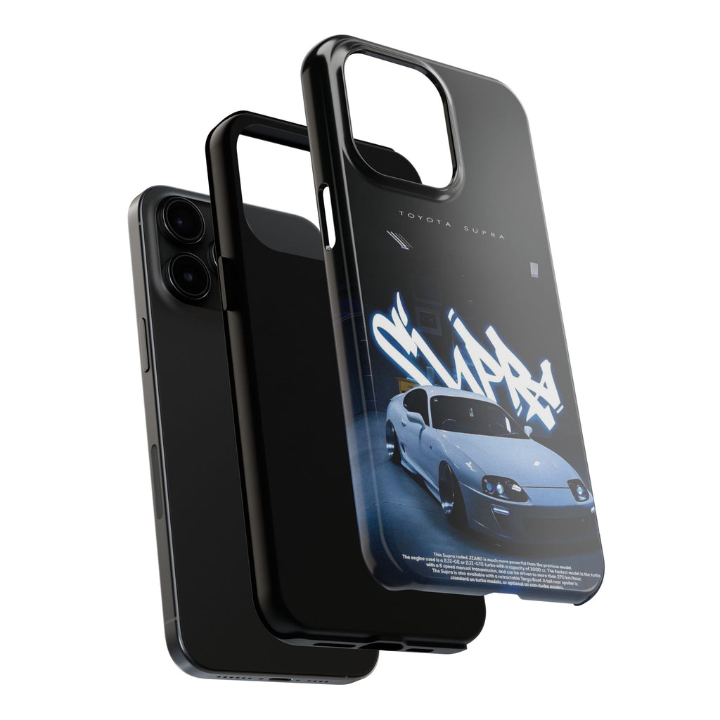 Toyota Supra Graffiti Phone Case - Tough & Stylish Protection for Car Enthusiasts