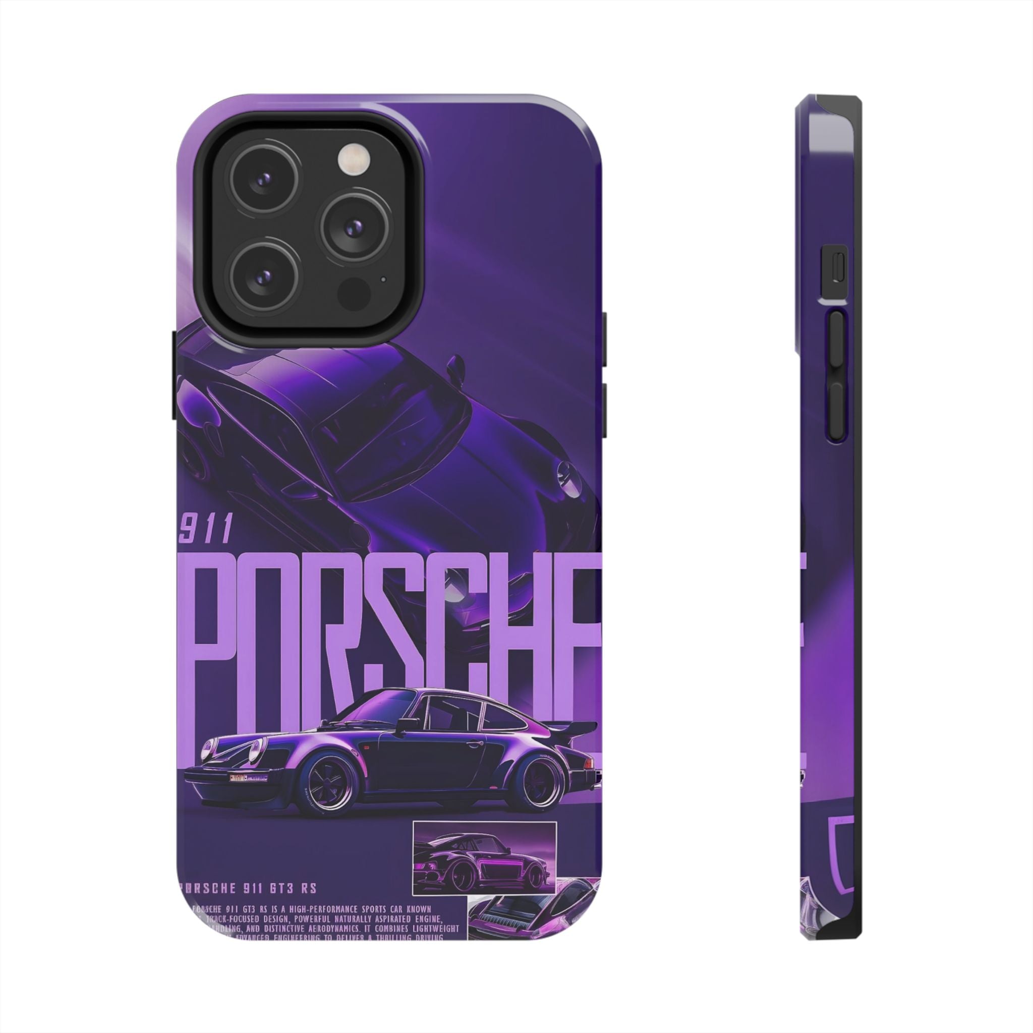 Stylish Tough Phone Cases for Car Enthusiasts - Protective Cases, Automotive Gifts, Racing Decor, Unique Phone Accessories