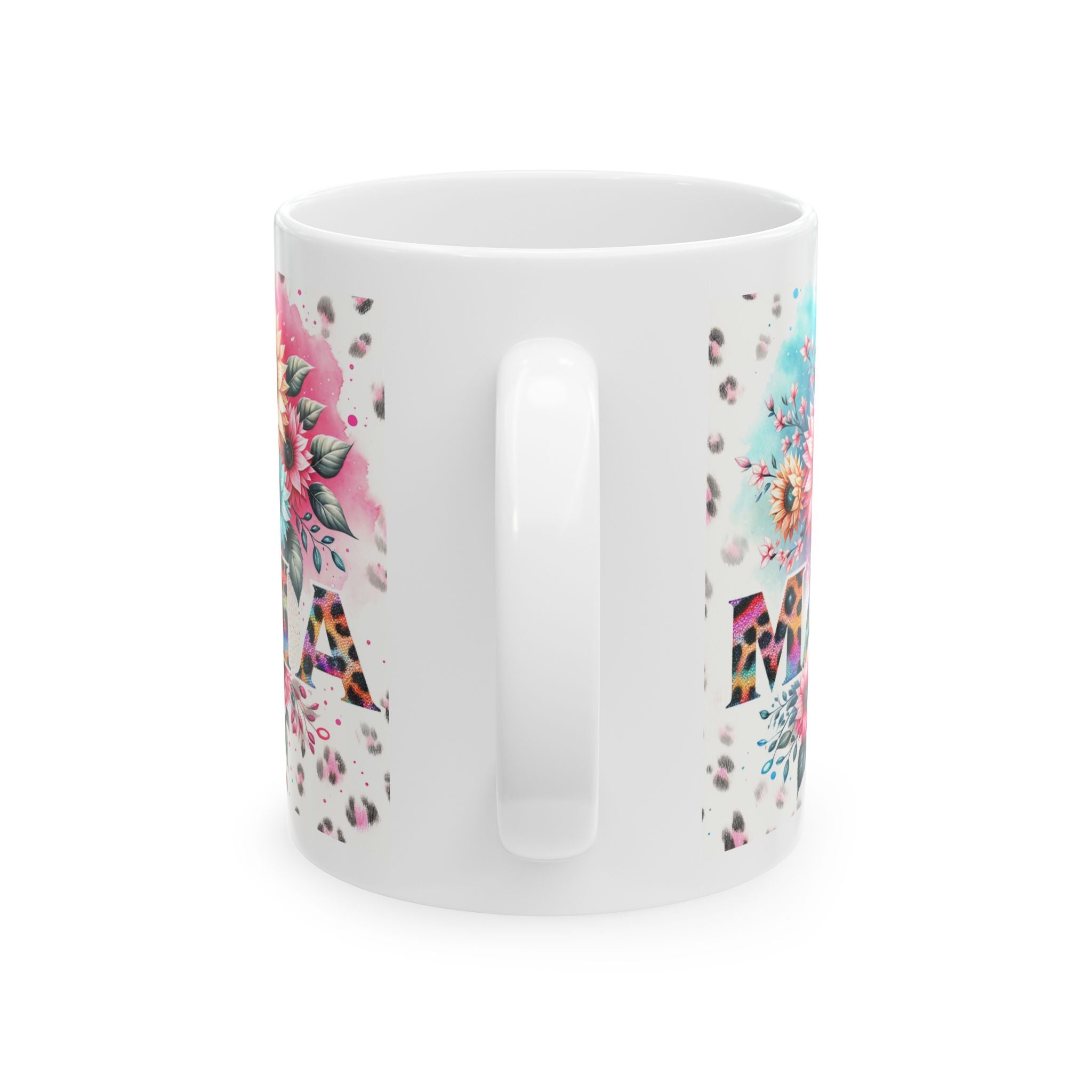 Floral Mama Mug - Perfect Gift for Mother's Day, Moms, Birthdays, Tea Lovers, Coffee Enthusiasts