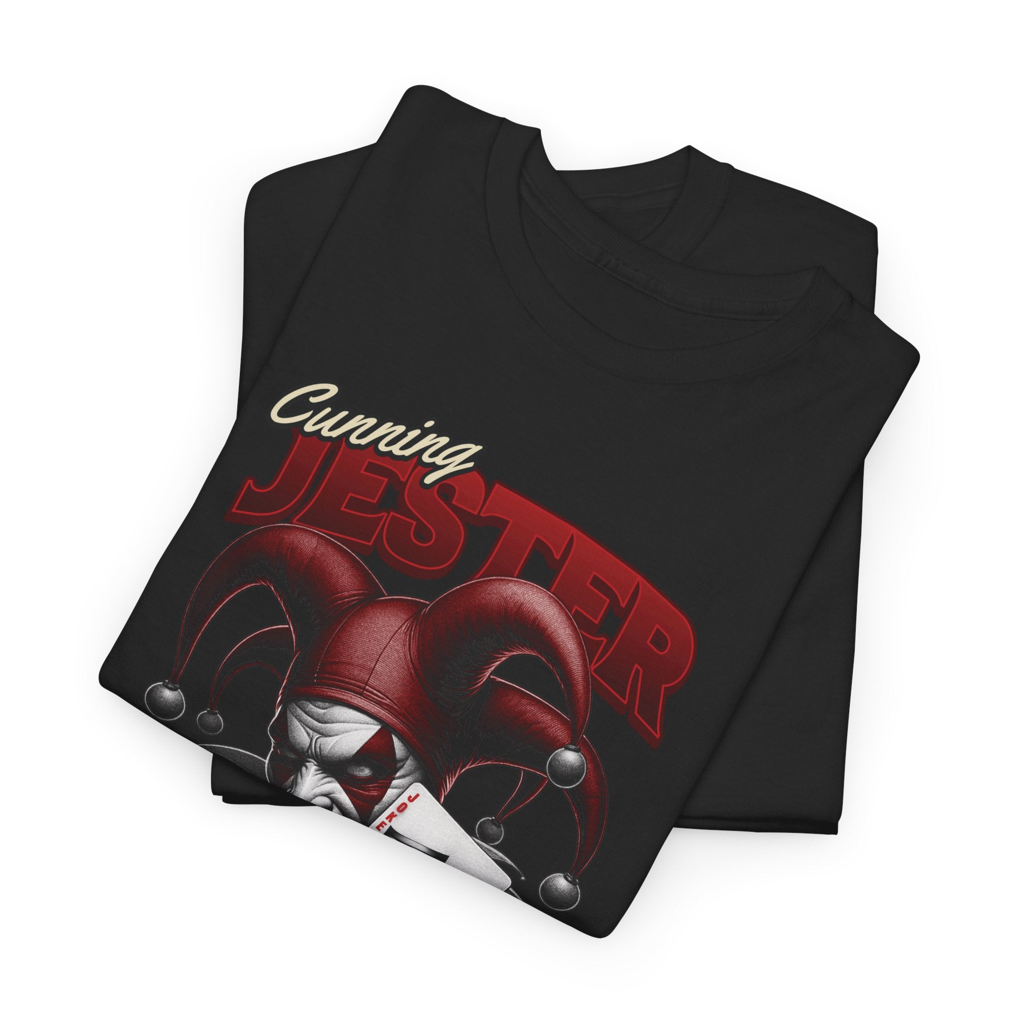 Cunning Jester Graphic Tee - Unisex Heavy Cotton T-Shirt