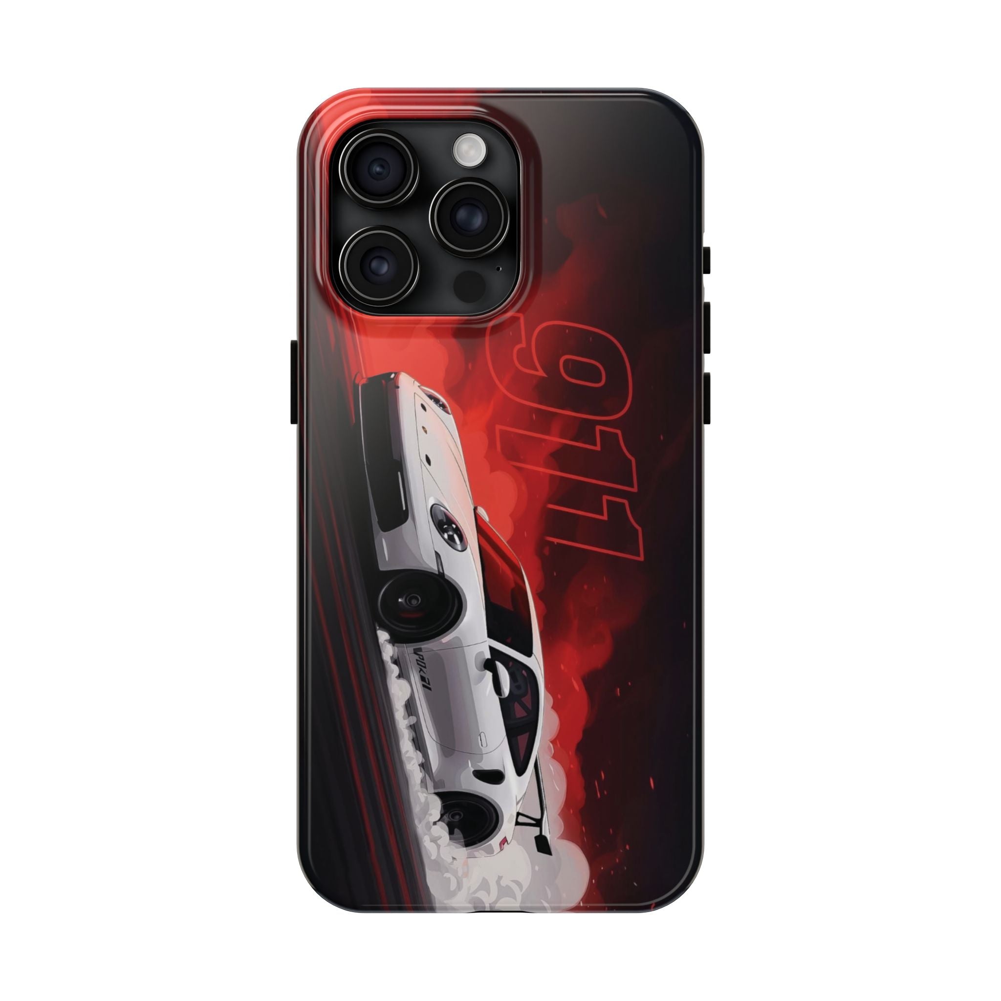 Racing-Inspired Porsche Tough Phone Case with 911 Design