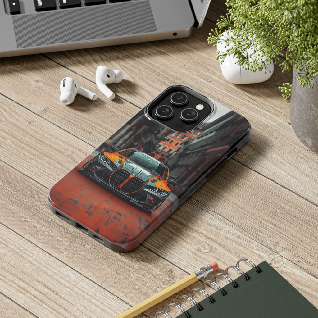 Rugged Car Lover Phone Case, Durable Phone Cover, Automotive Gift, Unique Car Design, Perfect for Birthdays, Car Enthusiasts