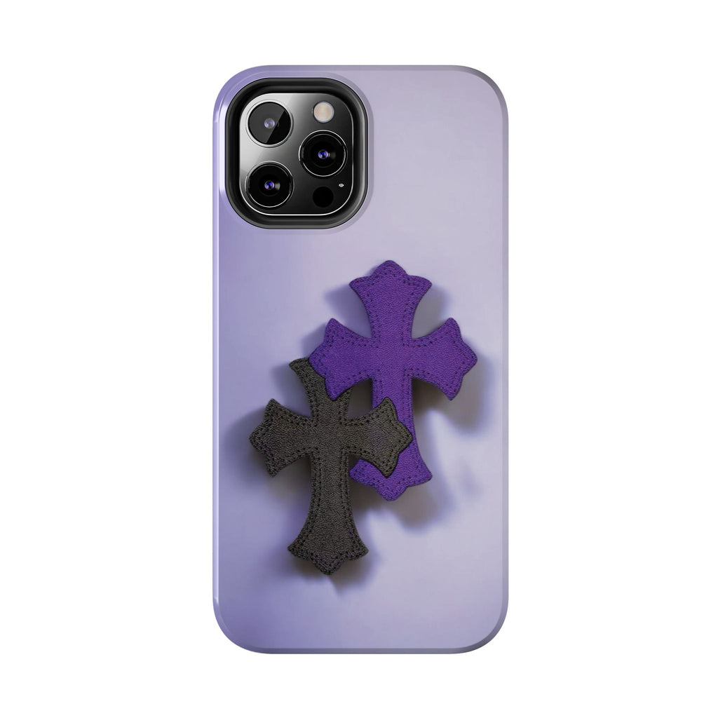 Cross Design Tough Phone Cases, Durable Phone Covers, Christian Gifts, Protective Cases for Men, Unique Tech Accessories