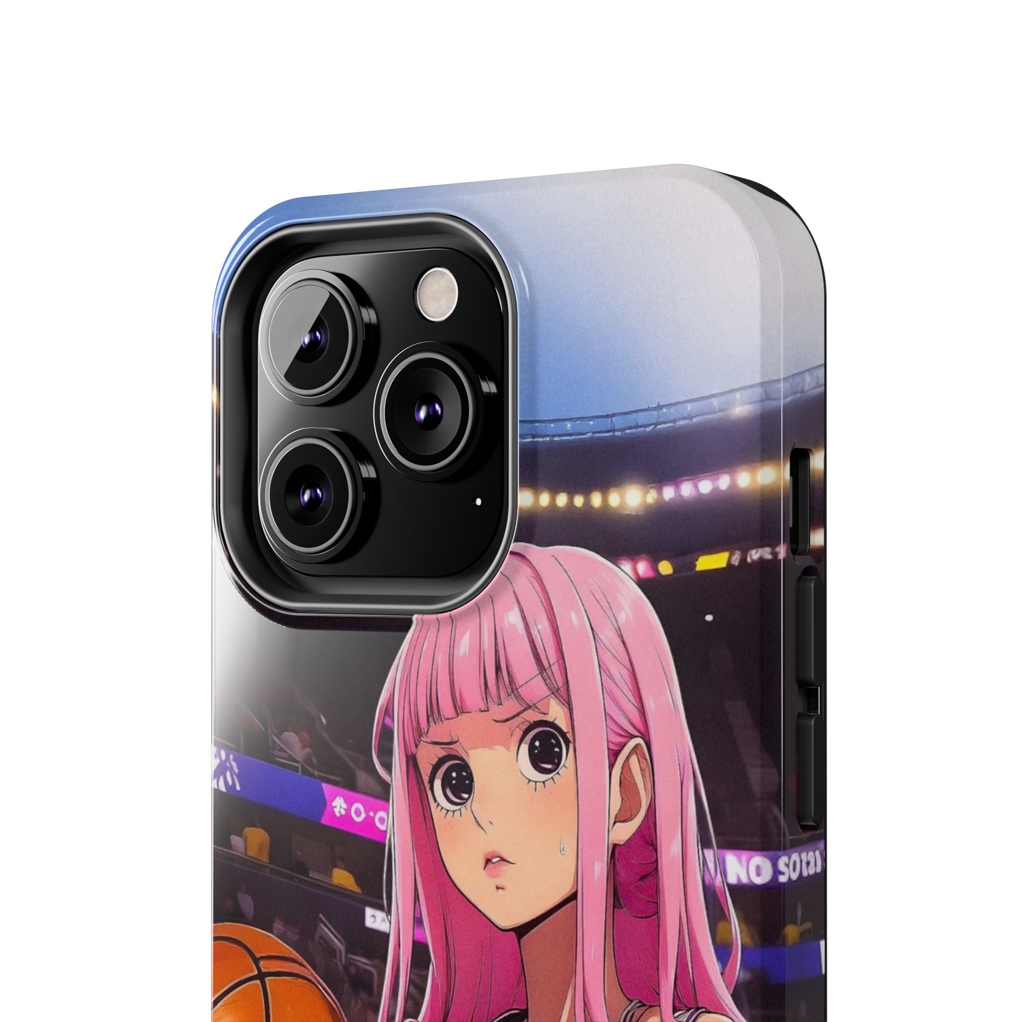 Sporty Anime Phone Cases - Tough Protection, Unique Basketball Design, Gift for Fans, Durable Soft Case, Perfect for Sports Lovers