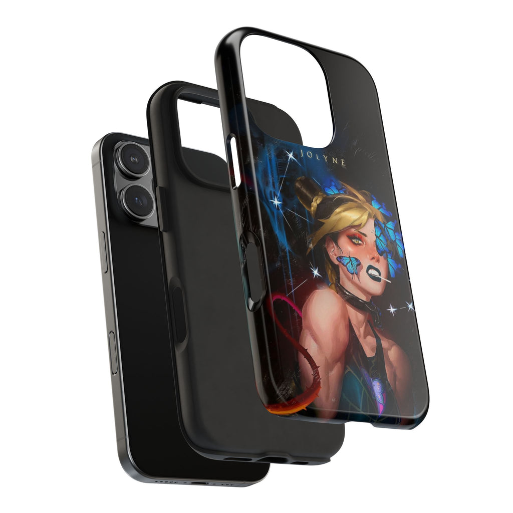 Vibrant Artistic Phone Case, Tough Phone Case for Artists, Unique Phone Cover for Gift, Anime Phone Case for Occasions