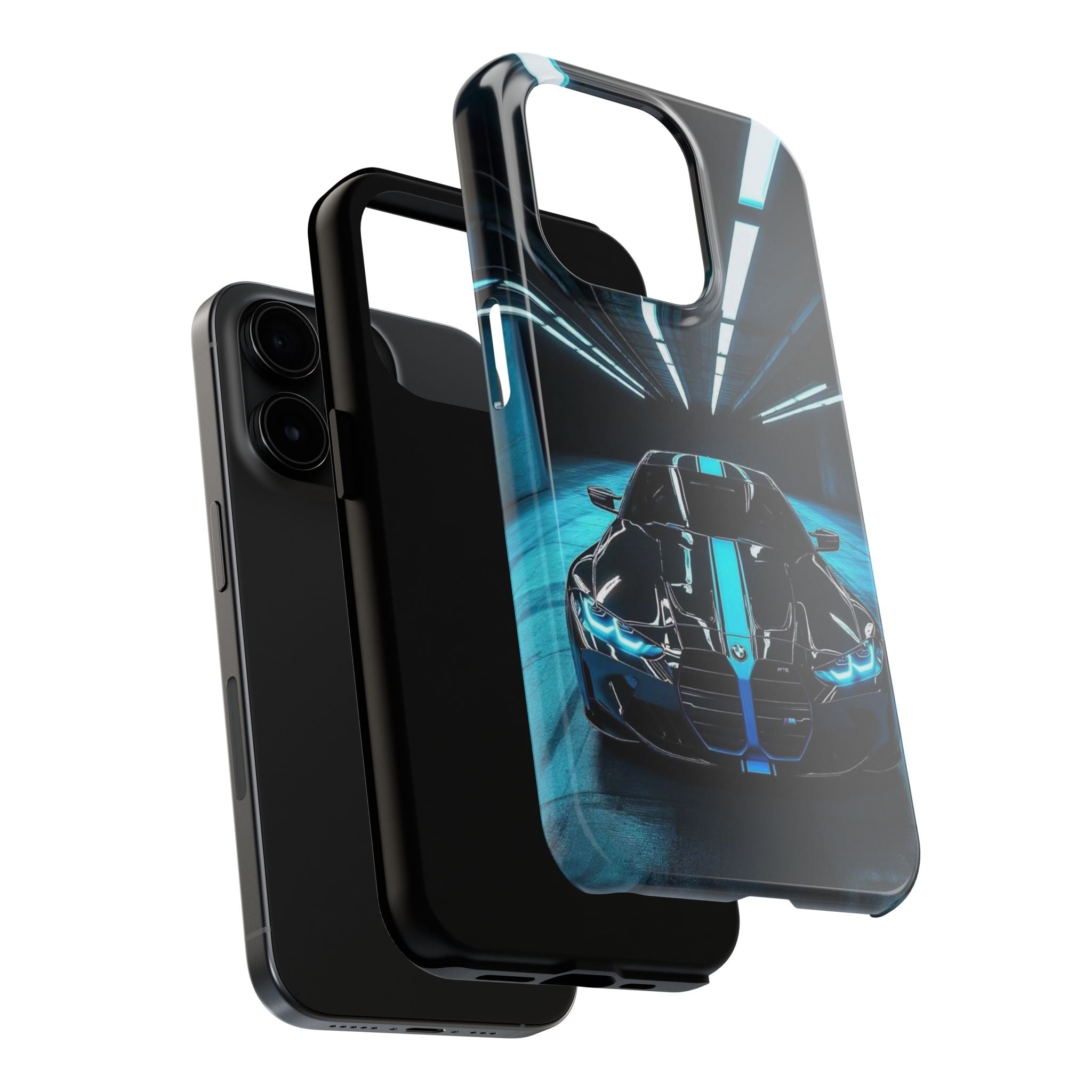 Stylish Tough Phone Case for Car Enthusiasts - Durable & Protective