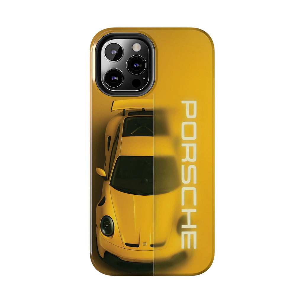 Stylish Car Lover's Phone Case, Durable Tough Phone Case, Gift for Car Enthusiasts, Porsche Design Case, Unique Auto Accessory
