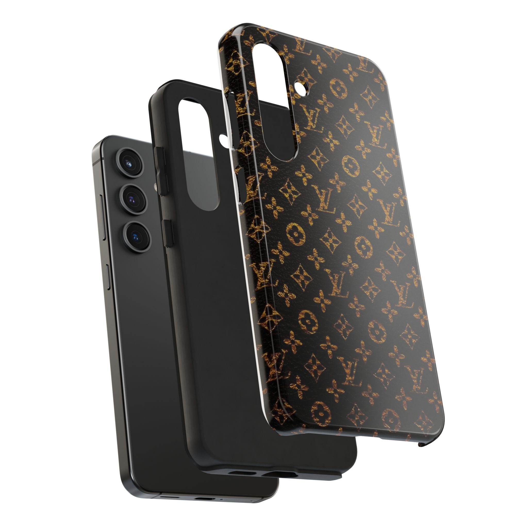 Louis Vuitton Inspired Tough Phone Cases, Stylish Phone Covers, Luxurious Phone Accessories, Fashionable Gift for Her, Durable Tech [...]