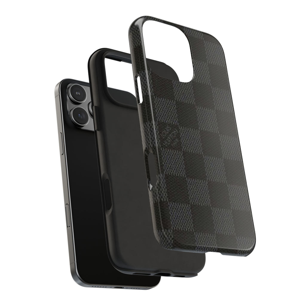 Durable Phone Cases with Stylish Checkered Pattern, Phone Accessories, Customizable Cases, Gift for Tech Lovers, Perfect for Every Occasion