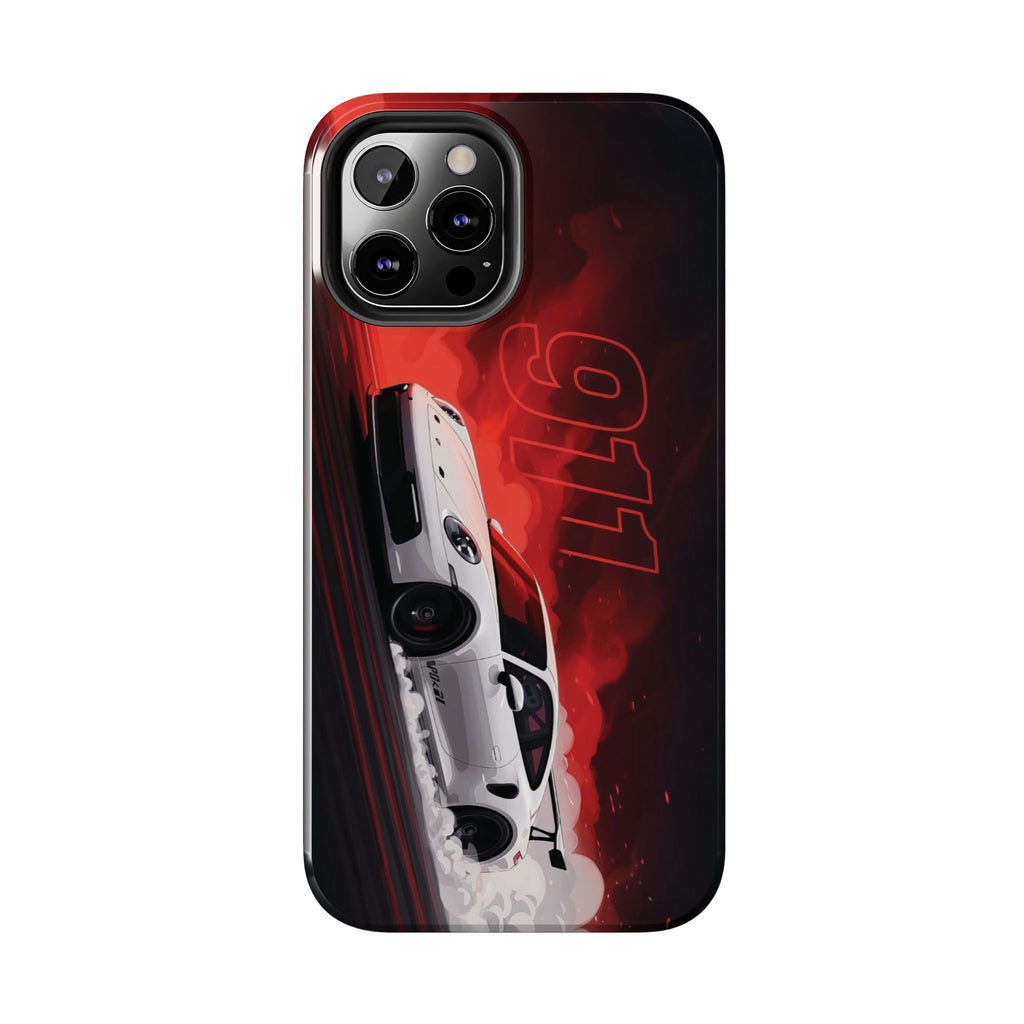 Racing-Inspired Porsche Tough Phone Case with 911 Design