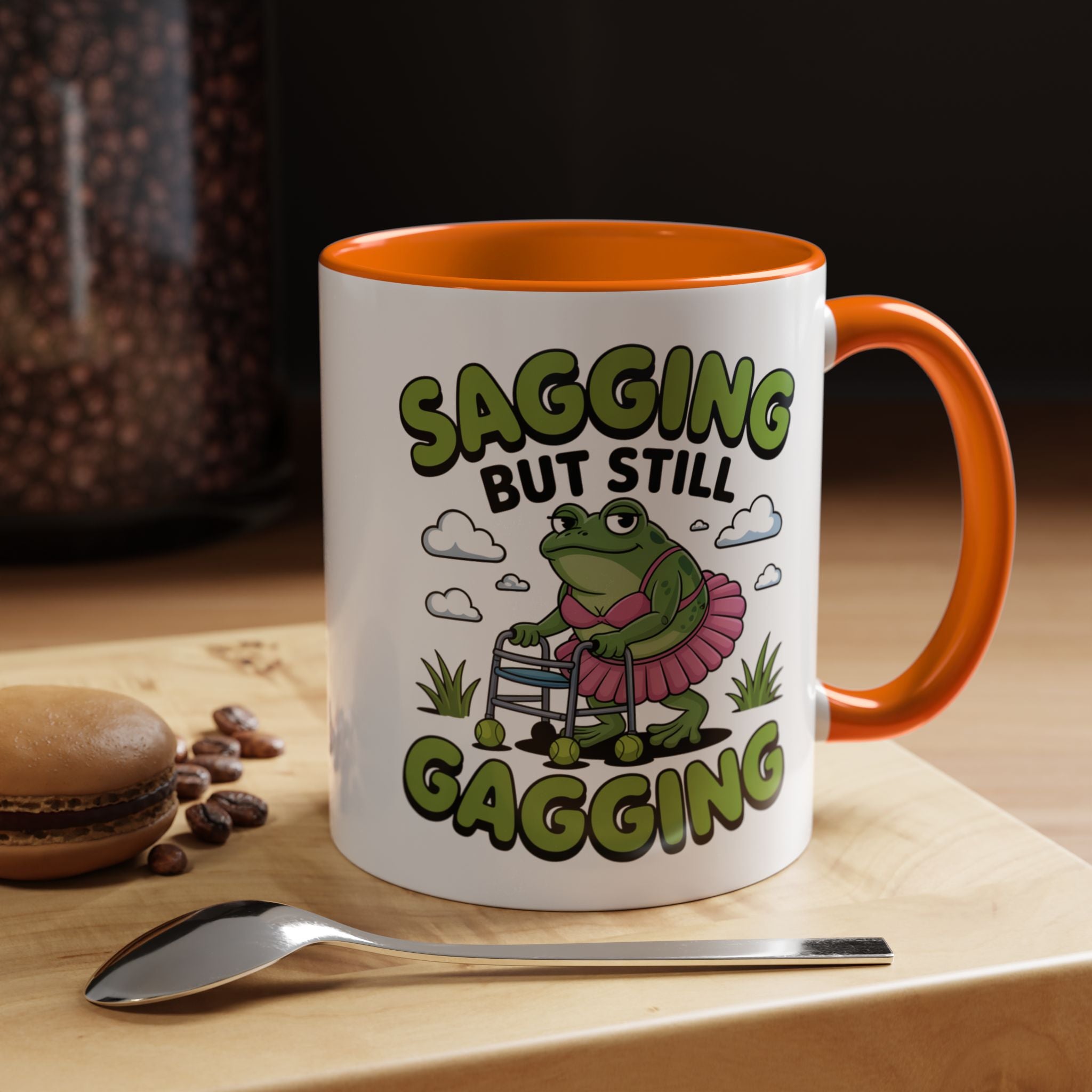 Humorous Frog Coffee Mug - Perfect for Gag Gifts, Office Humor, Birthday Treats, Coffee Lovers, Quirky Kitchen Decor