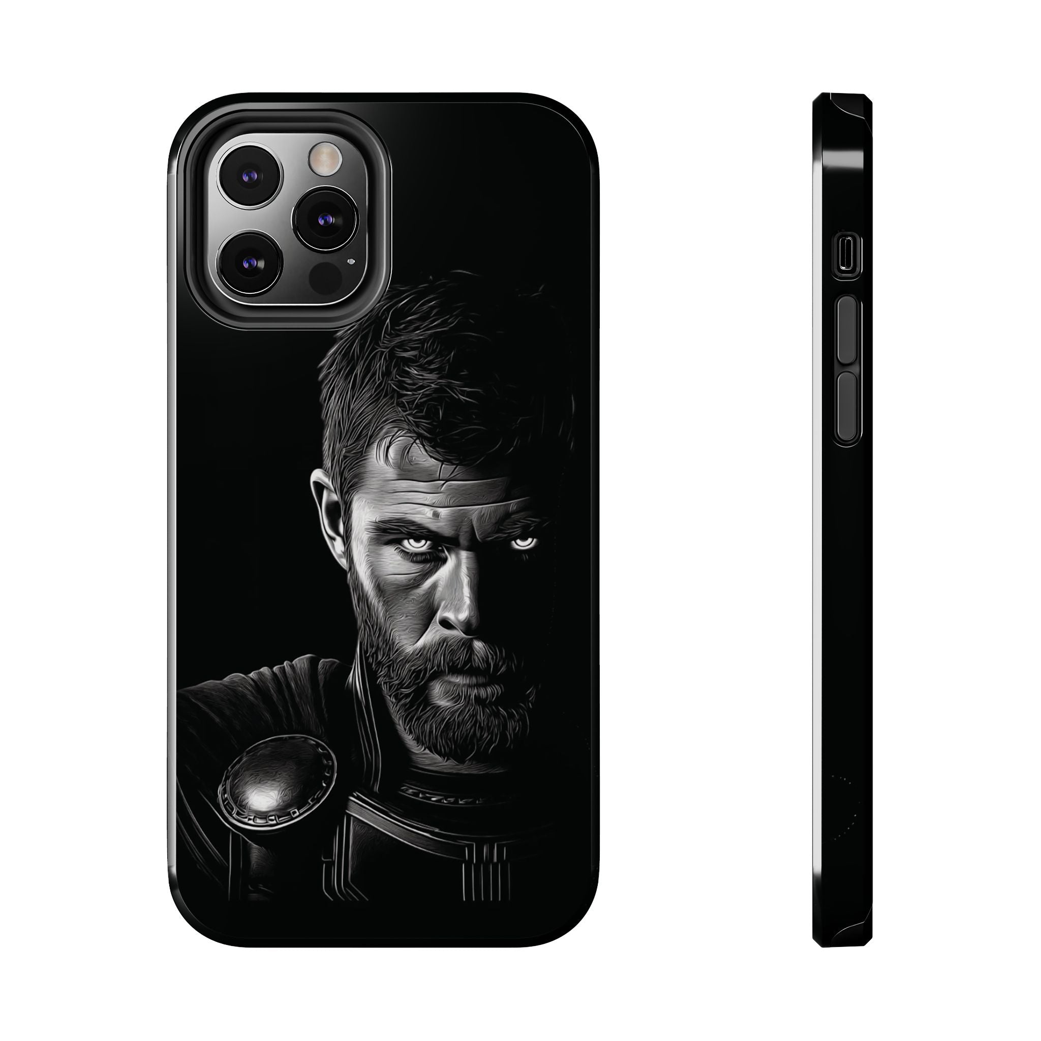 Tough Phone Cases featuring Warrior Design, Rugged Protector, Gift for Adventurers, Customizable Case, Durable Phone Cover