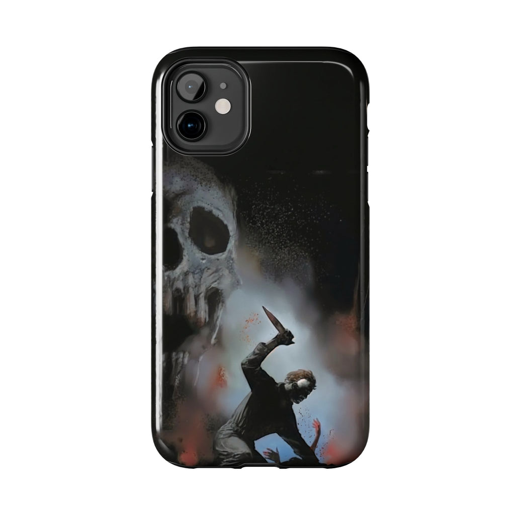 Gritty Horror Phone Cases for Fans, Tough Phone Cover, Unique Gift, Scary Design, Halloween Accessory, Movie Memorabilia