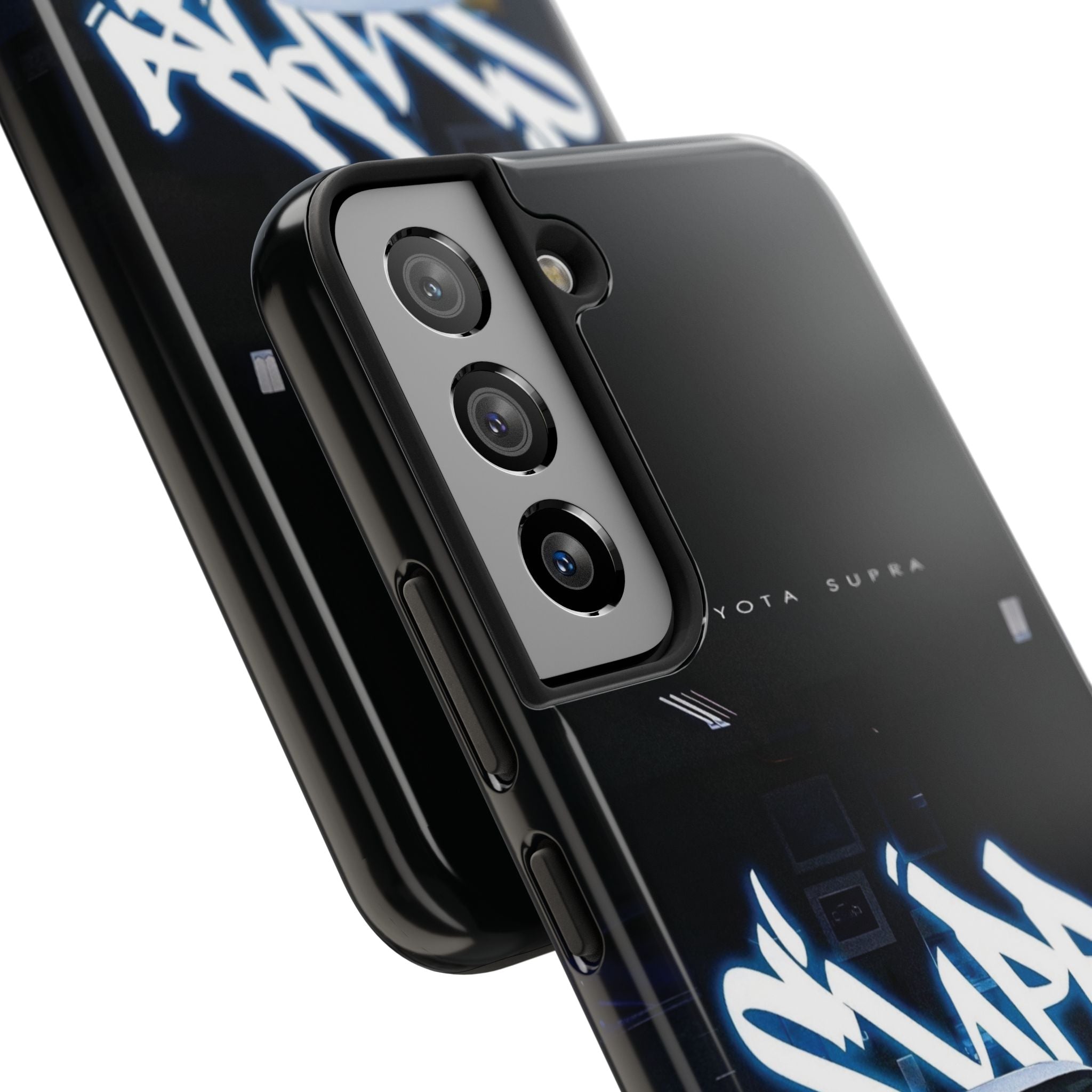 Toyota Supra Graffiti Phone Case - Tough & Stylish Protection for Car Enthusiasts