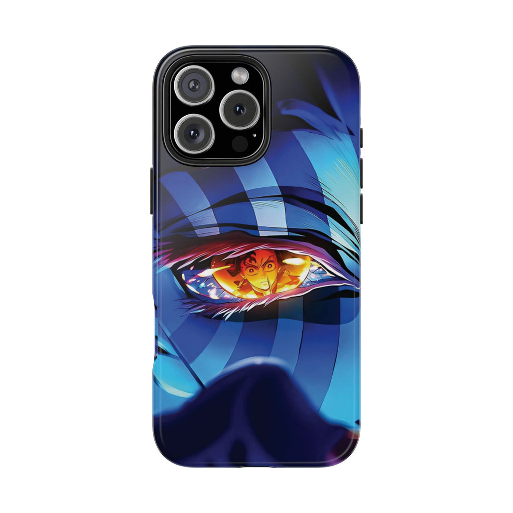 Artistic Tough Phone Case with Eye Design