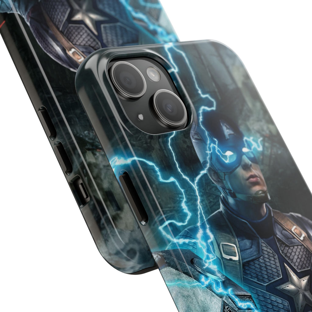 Captain America Superhero Tough Phone Cases, Hero Phone Cover, Gift for Gamers, Superhero Accessory, Durable Phone Case for Every Occasion