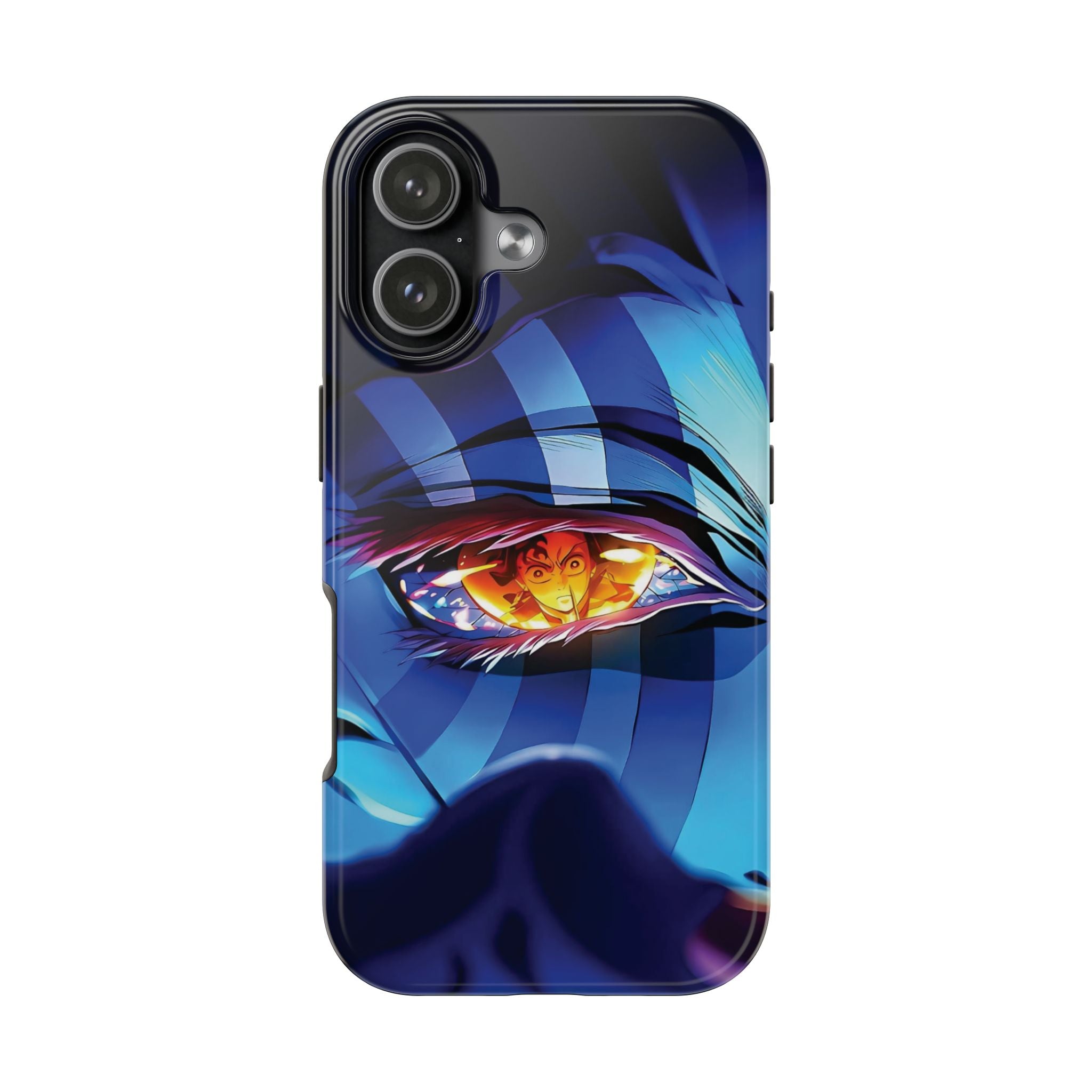 Artistic Tough Phone Case with Eye Design