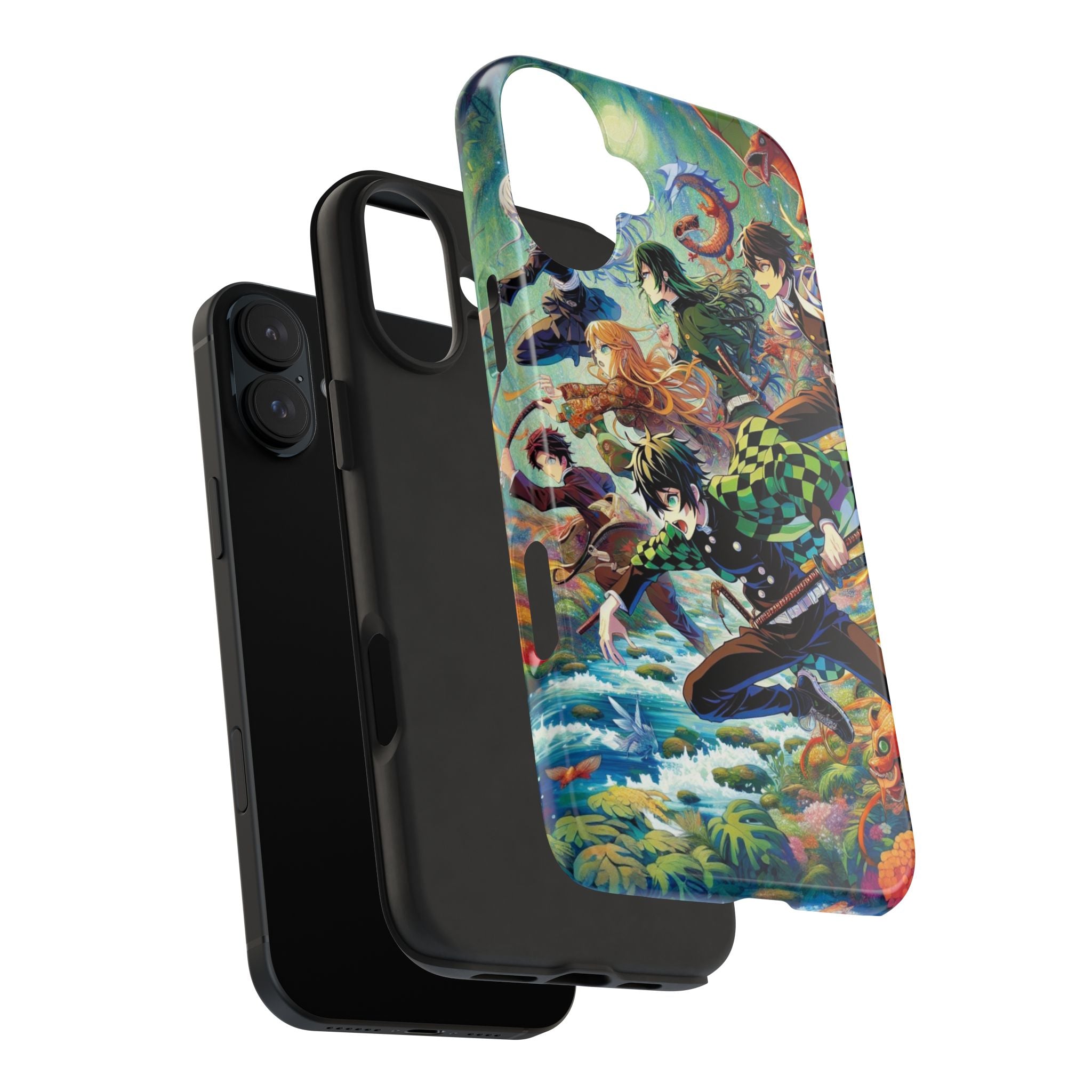 Vibrant Anime Tough Phone Cases, Protective Covers, Gifts for Fans, Geeky Accessories, Birthday or Holiday Presents