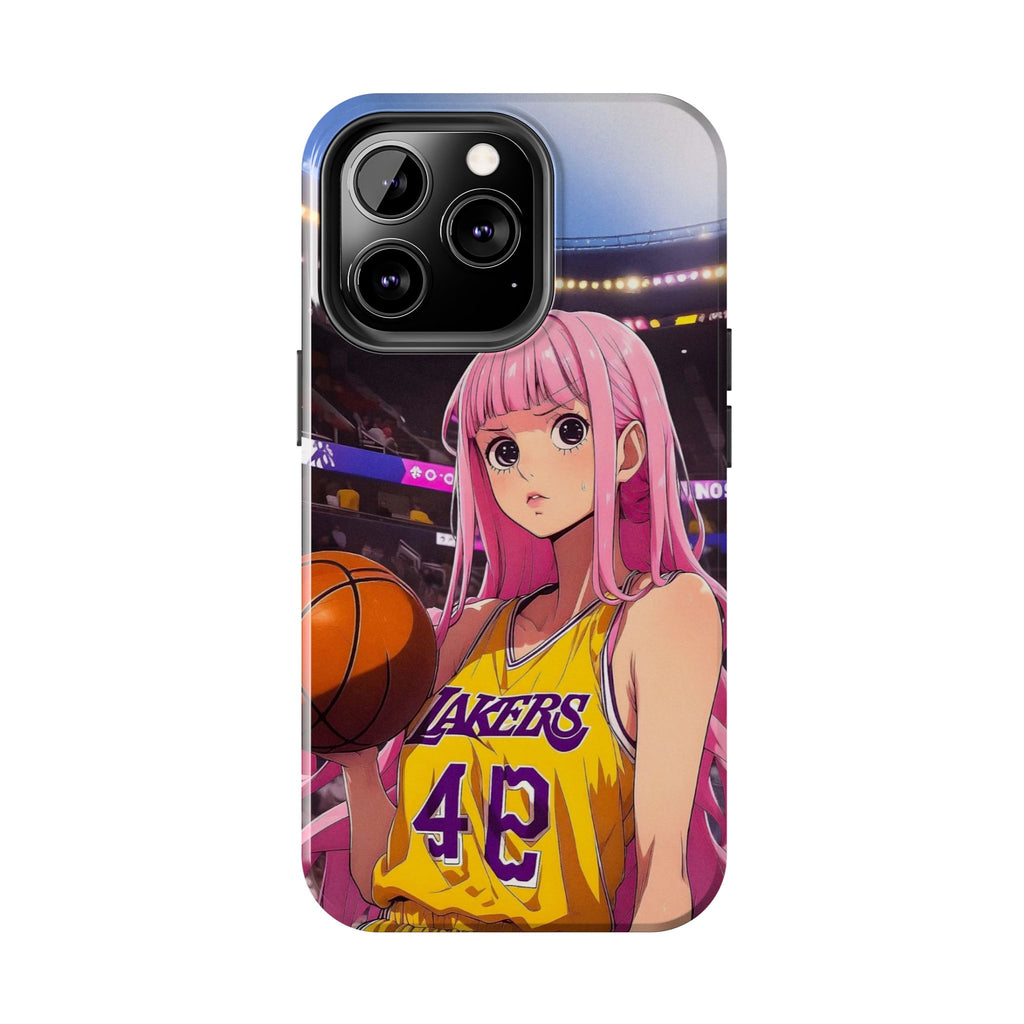 Sporty Anime Phone Cases - Tough Protection, Unique Basketball Design, Gift for Fans, Durable Soft Case, Perfect for Sports Lovers