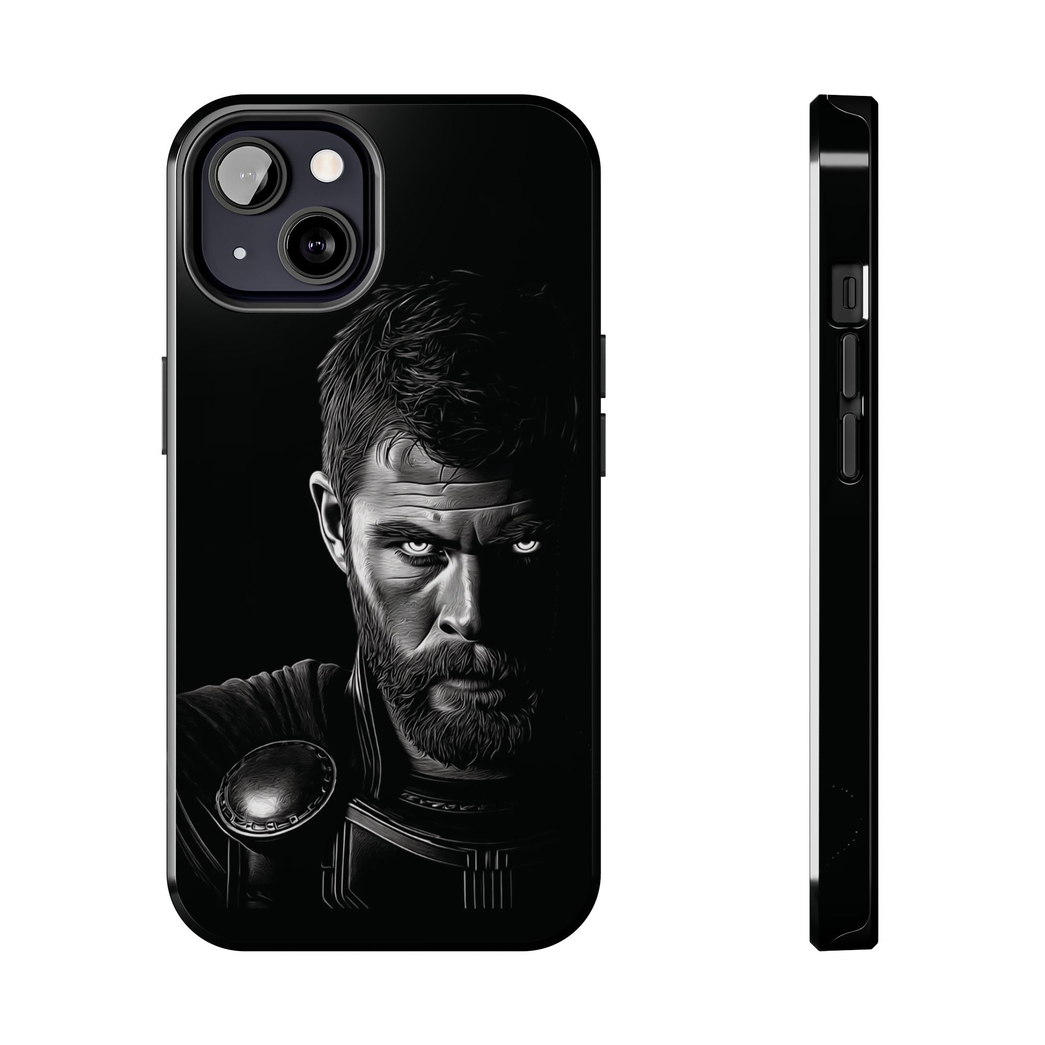 Tough Phone Cases featuring Warrior Design, Rugged Protector, Gift for Adventurers, Customizable Case, Durable Phone Cover