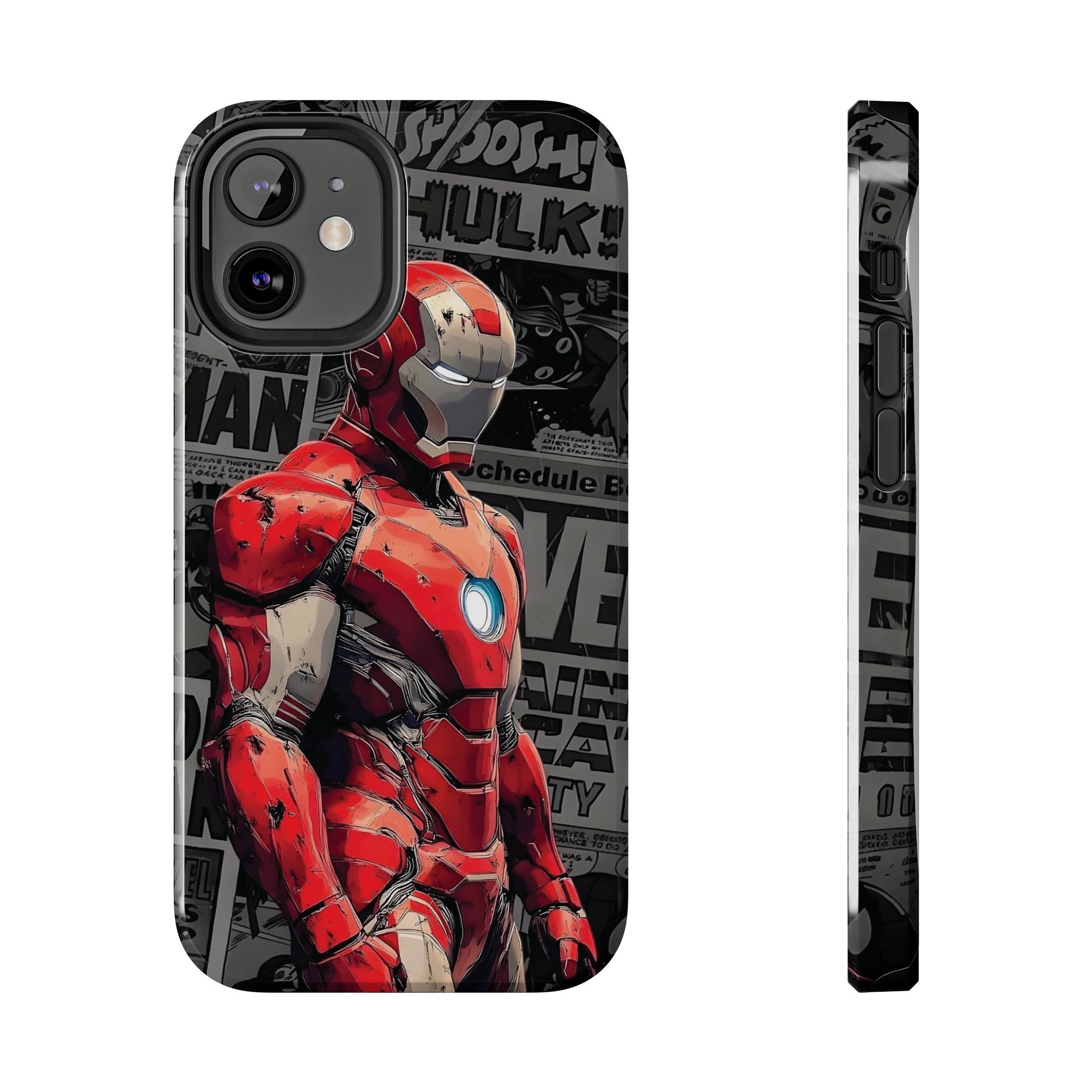 Iron Man Hero Tough Phone Cases - Durable, Stylish, Perfect for Marvel Fans, Geek Gifts, Comic Book Lovers, Unique Accessories