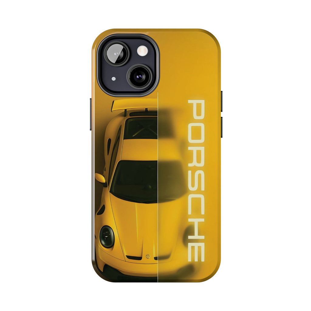 Stylish Car Lover's Phone Case, Durable Tough Phone Case, Gift for Car Enthusiasts, Porsche Design Case, Unique Auto Accessory