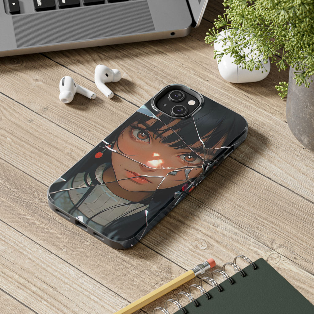 Anime-Inspired Tough Phone Cases, Durable Phone Cover, Unique Phone Protector, Gift for Anime Lovers, Aesthetic Cell Phone Case