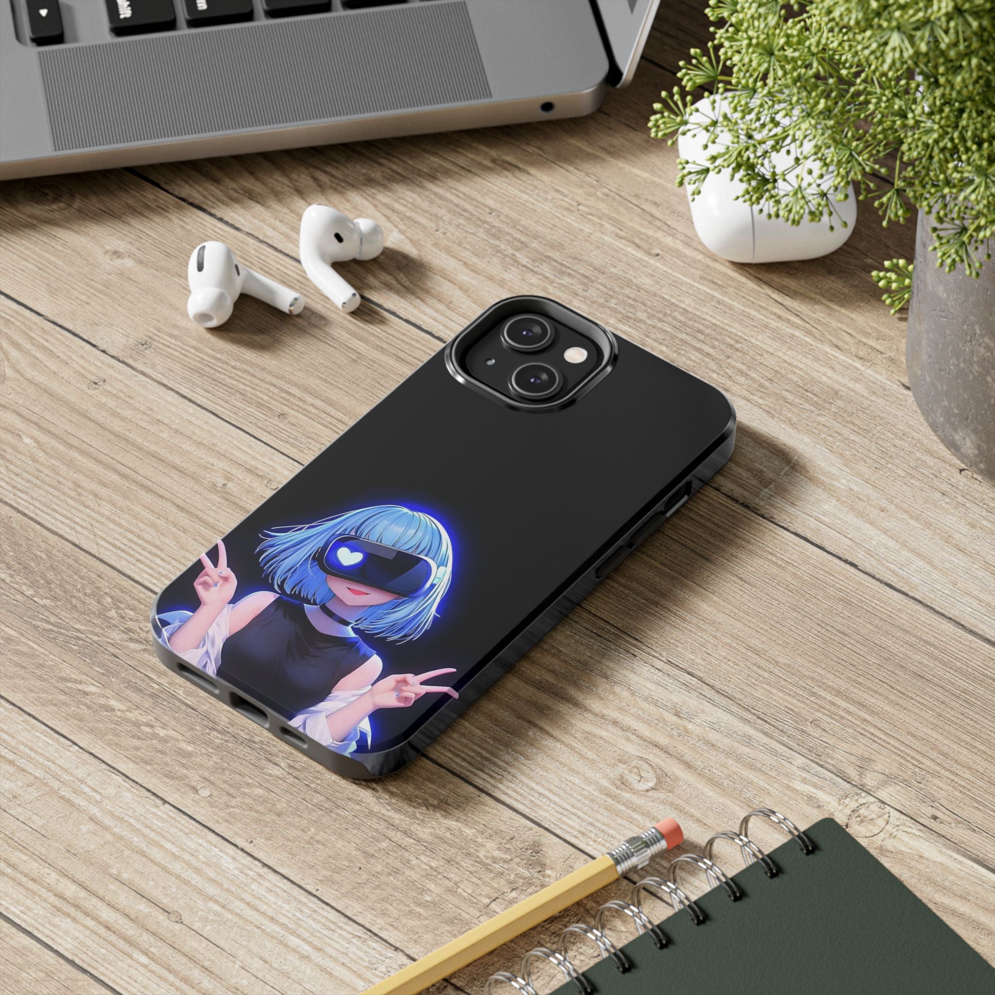 Vibrant Anime Phone Case, Cute Tough Cases for Gamers, Decorative Tech Gear, Birthday Gifts, Stylish Phone Accessories