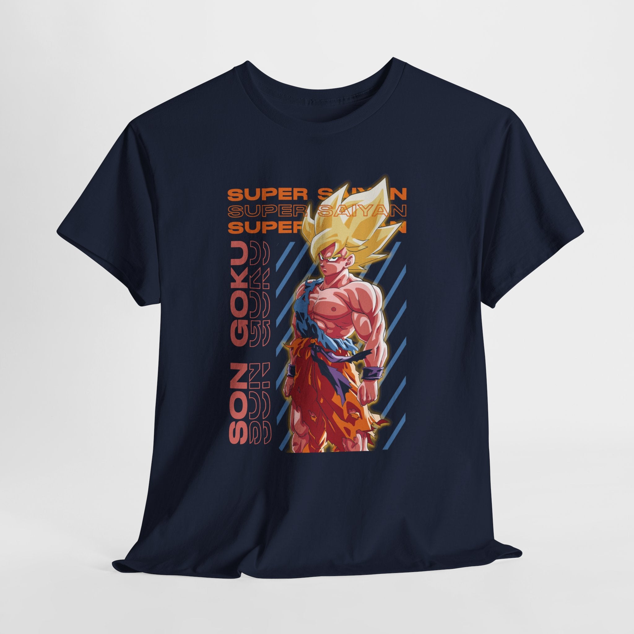 Son Goku Super Saiyan Graphic Tee — Anime Dragon Ball Z Shirt