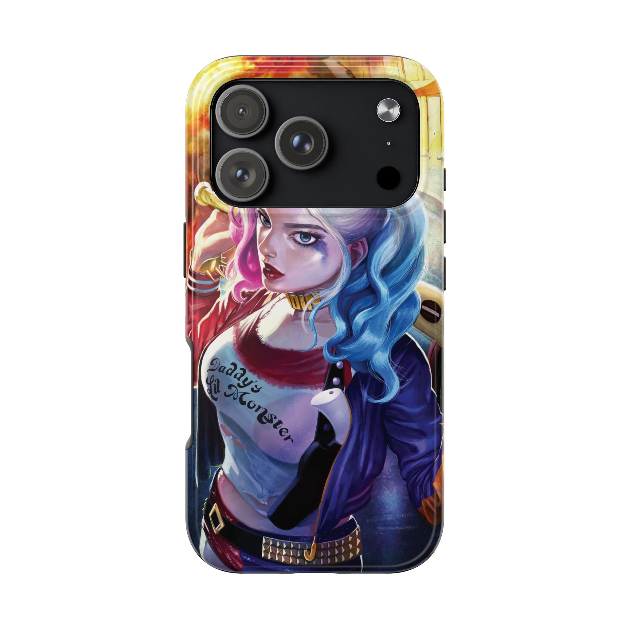 Harley Quinn Tough Phone Cases, Stylish Phone Protector for Women, Anime Style Mobile Cover, Unique Gift for Gamers, Pop Culture Accessories