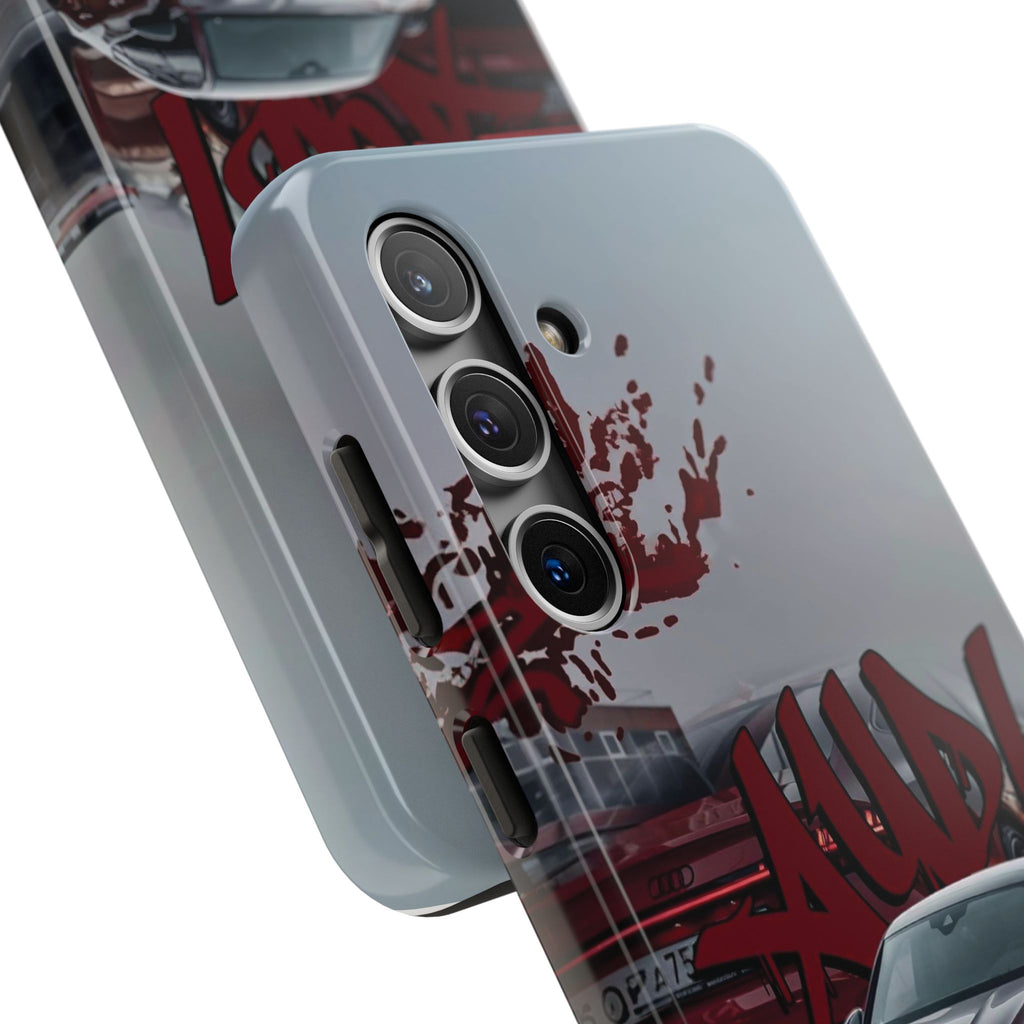 Audi-Inspired Tough Phone Case for Car Enthusiasts