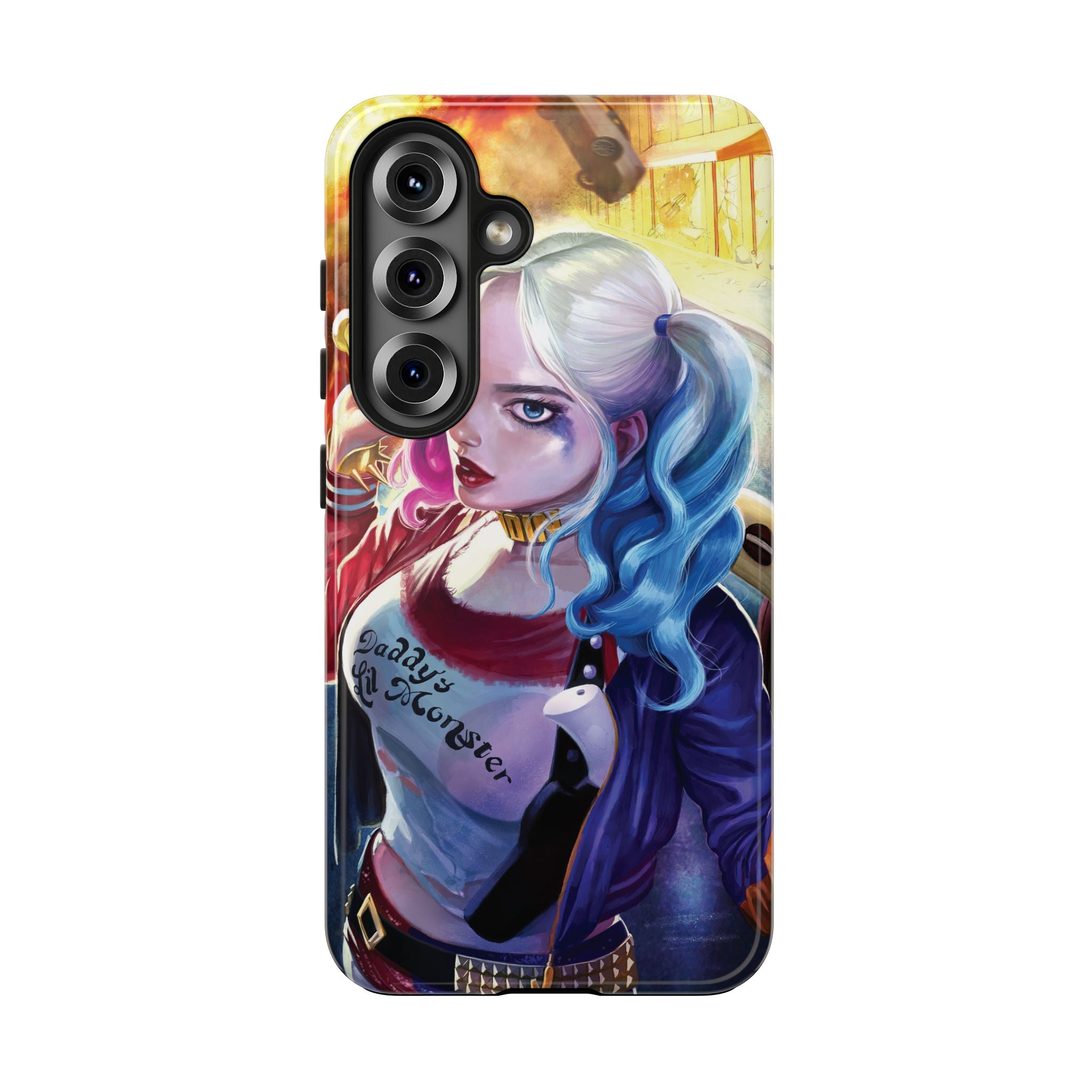 Harley Quinn Tough Phone Cases, Stylish Phone Protector for Women, Anime Style Mobile Cover, Unique Gift for Gamers, Pop Culture Accessories