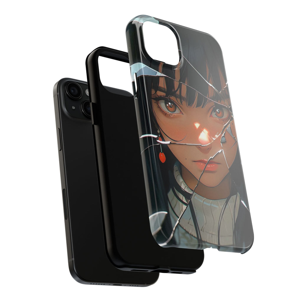 Anime-Inspired Tough Phone Cases, Durable Phone Cover, Unique Phone Protector, Gift for Anime Lovers, Aesthetic Cell Phone Case