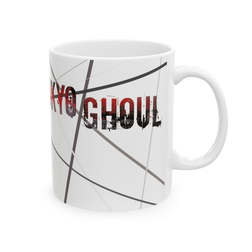 Tokyo Ghoul Anime Ceramic Mug — 'Tokyo Ghoul' Graphic Coffee Cup (11oz/15oz)