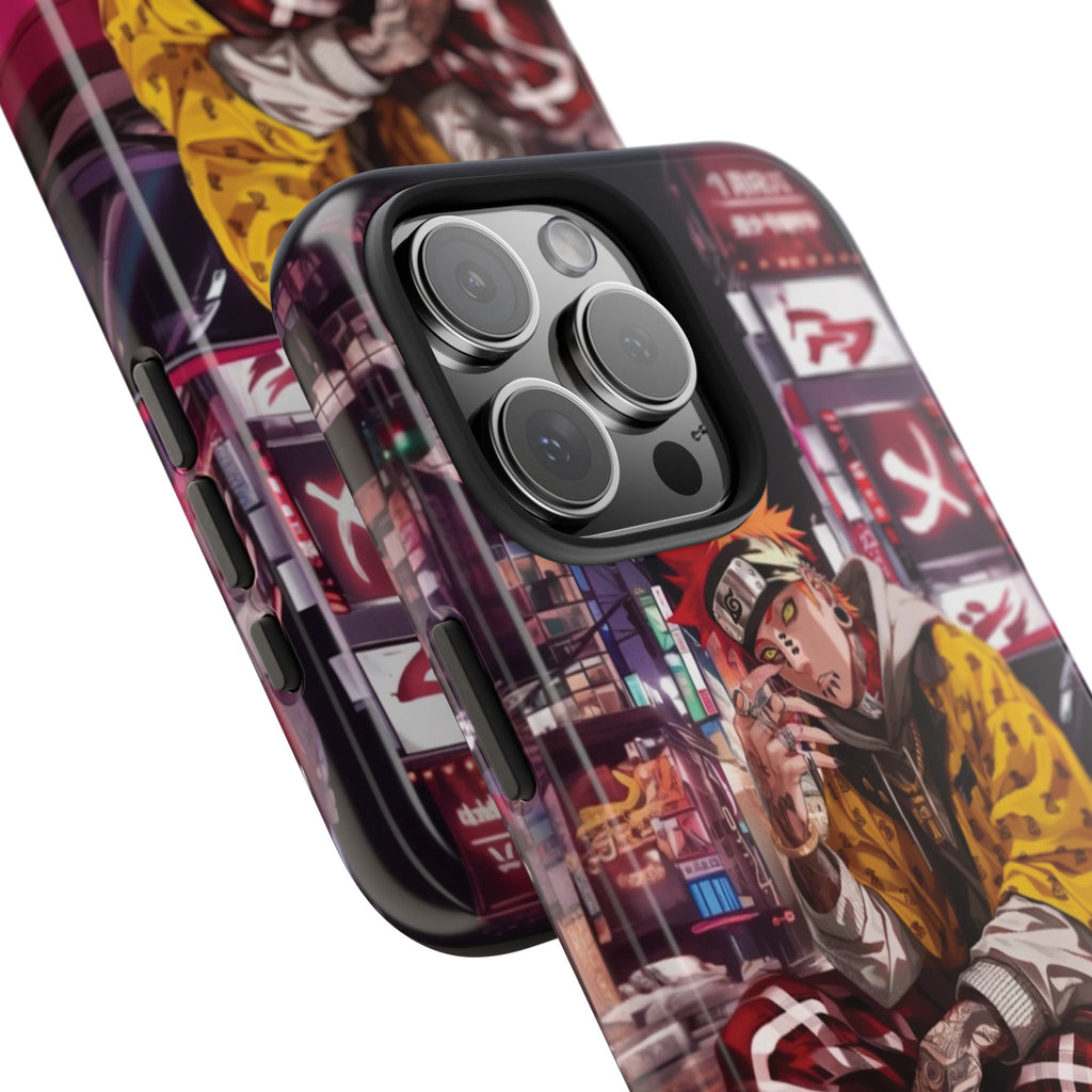 Urban Vibe Tough Phone Case - Anime Streetwear Design