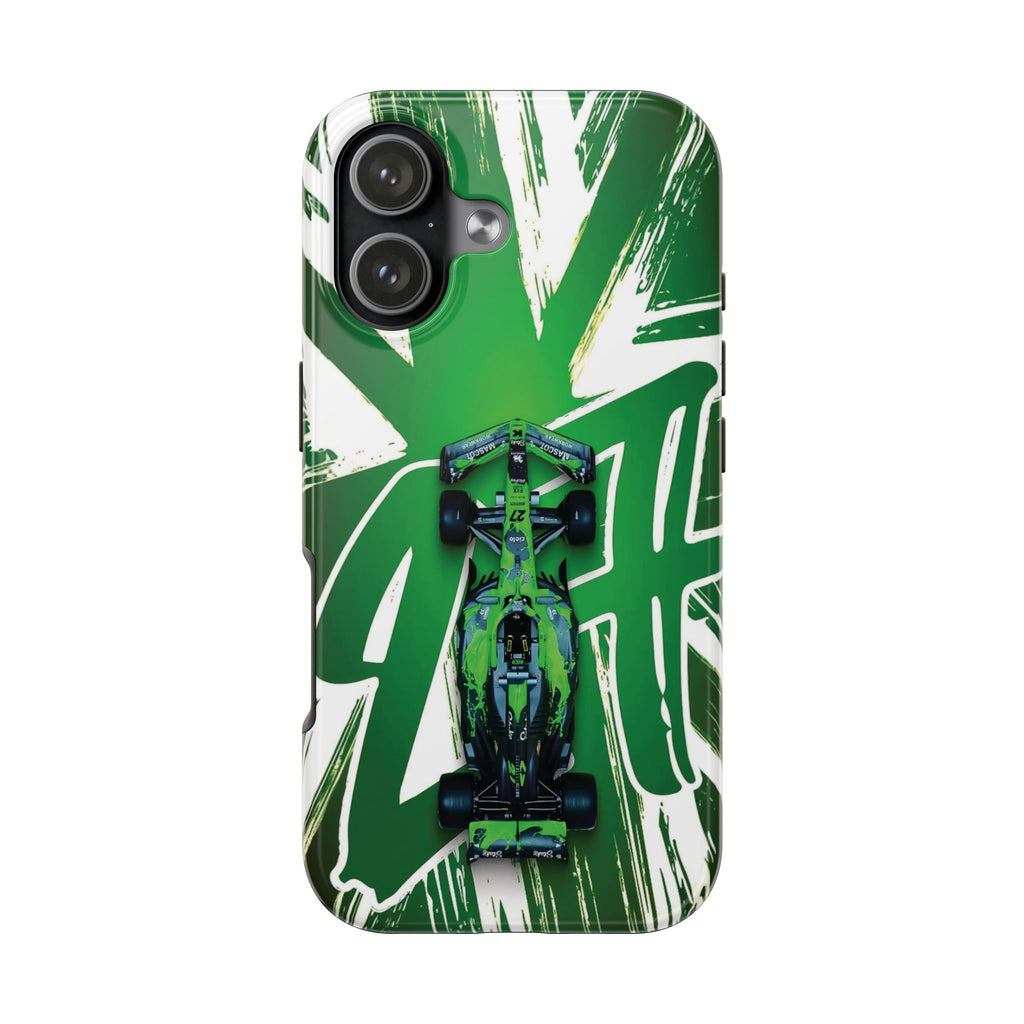 Racing-Inspired Tough Phone Cases - Durable Protection with Dynamic Car Design