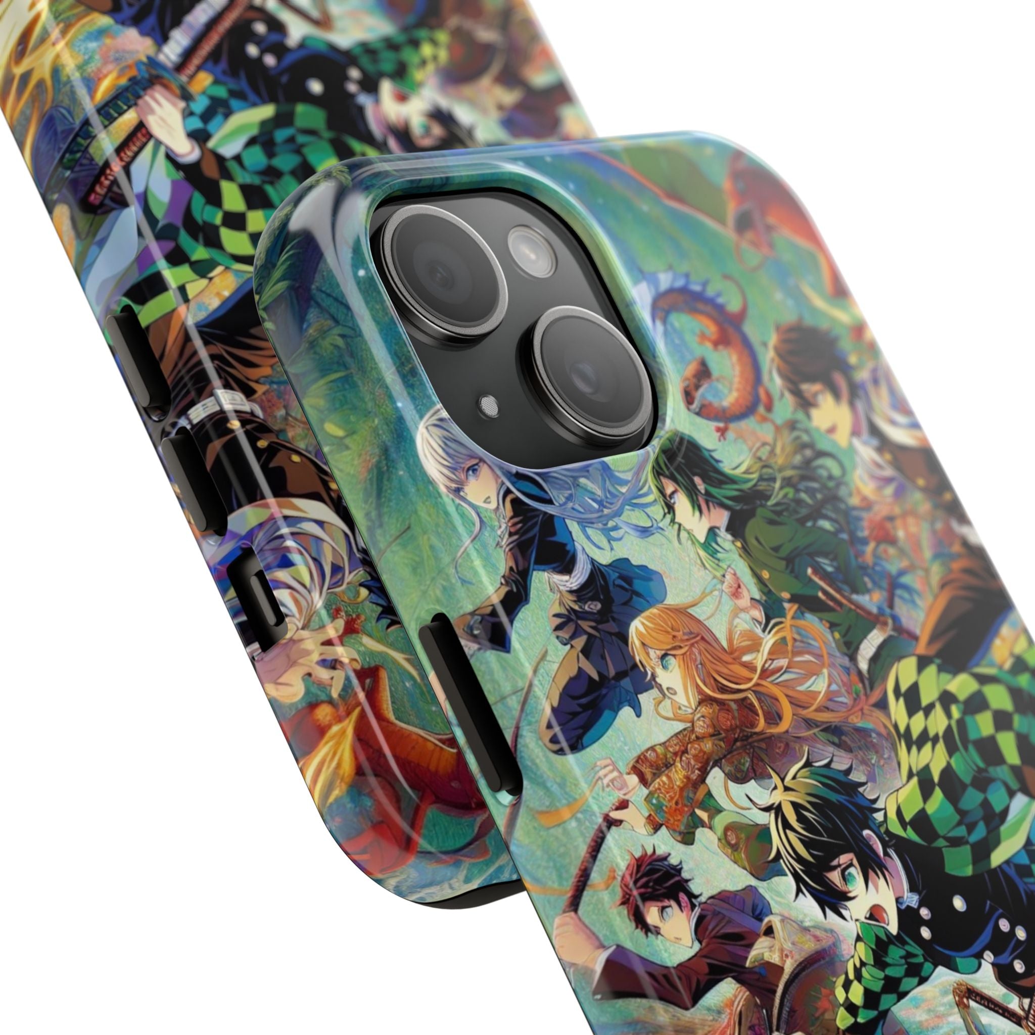 Vibrant Anime Tough Phone Cases, Protective Covers, Gifts for Fans, Geeky Accessories, Birthday or Holiday Presents