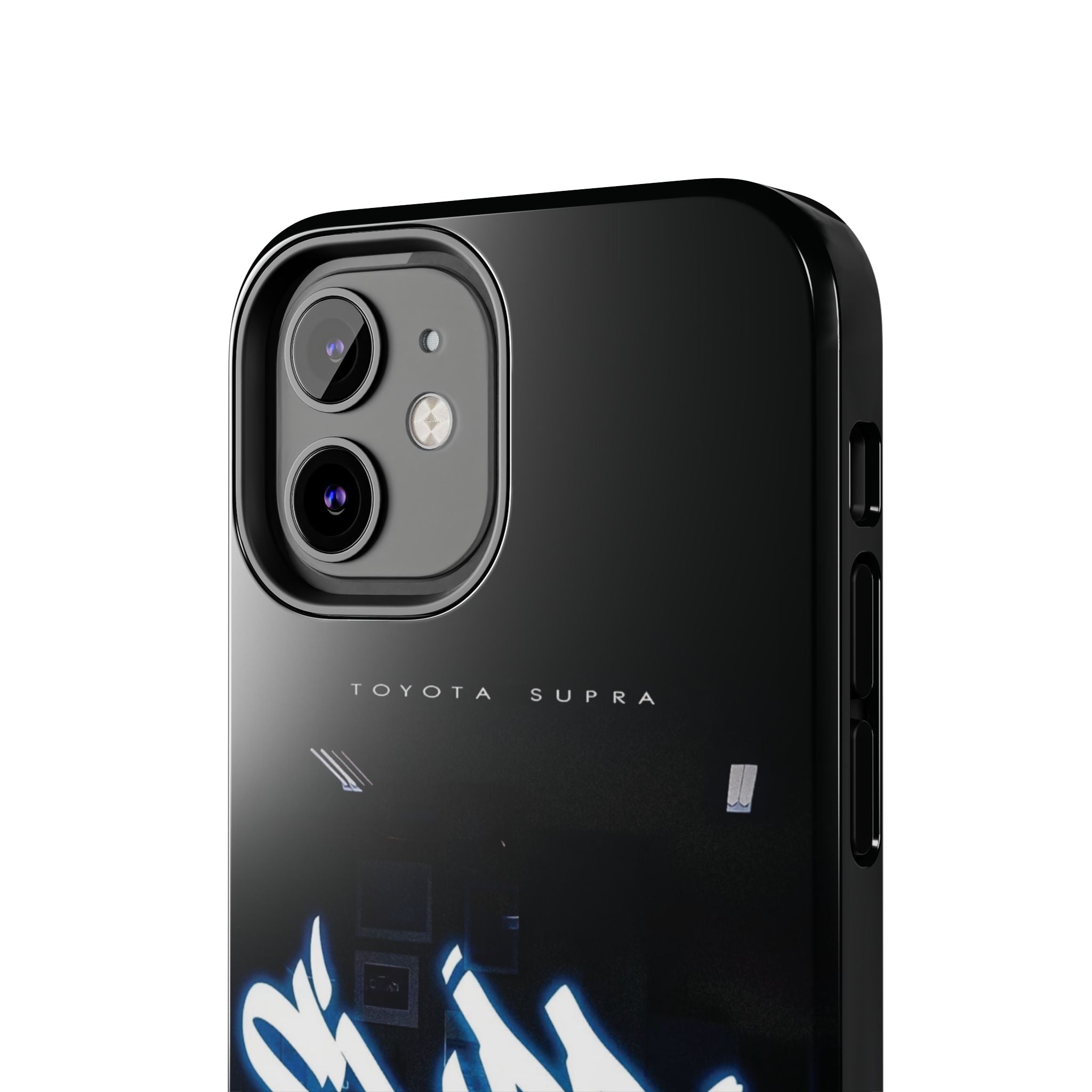 Toyota Supra Graffiti Phone Case - Tough & Stylish Protection for Car Enthusiasts