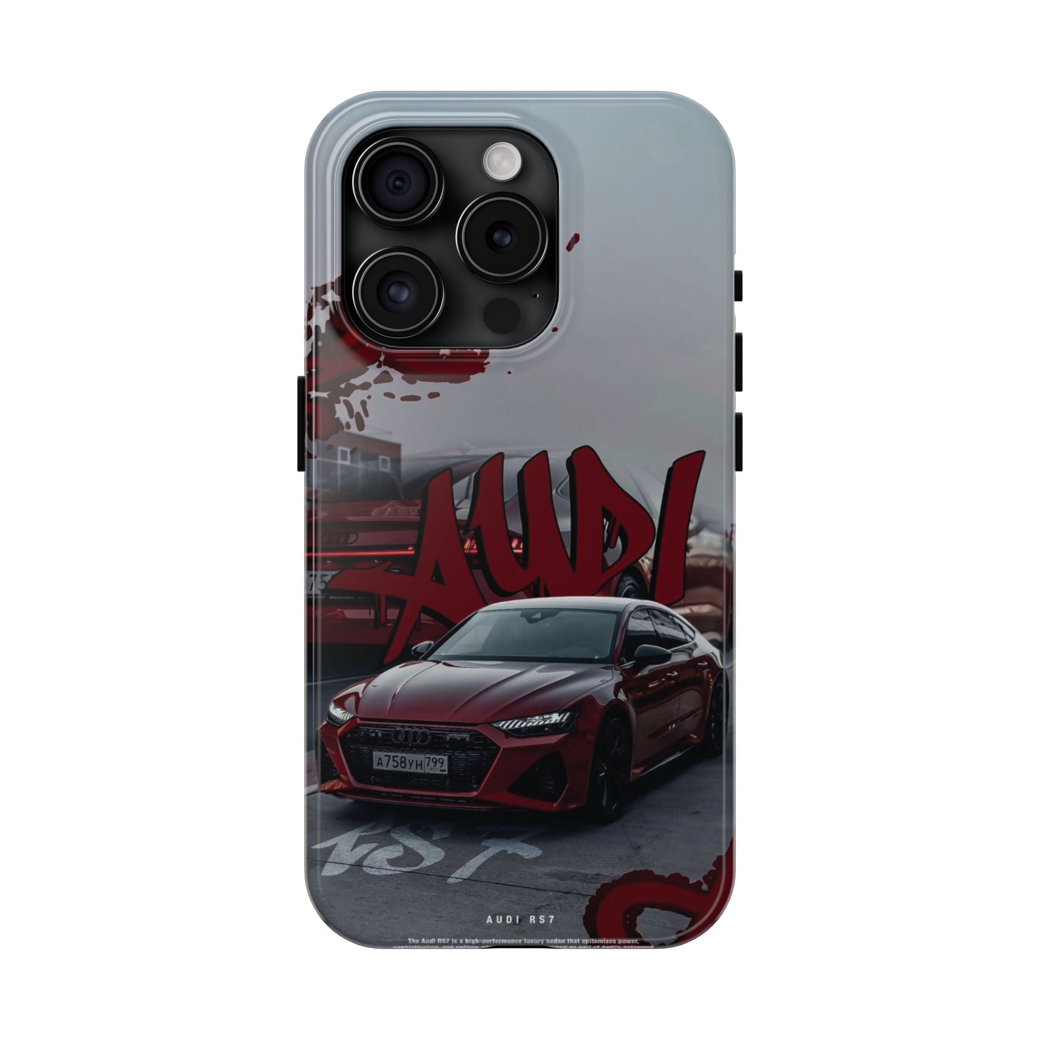 Audi-Inspired Tough Phone Case for Car Enthusiasts