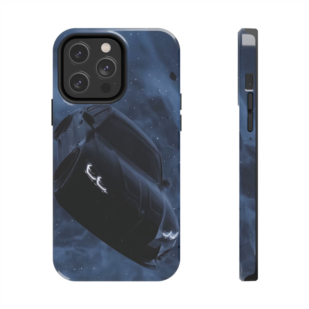 Car Enthusiast Phone Case | Tough Phone Cases, Car Lover Gift, Durable Cover, Automotive Accessories, Black Car Design