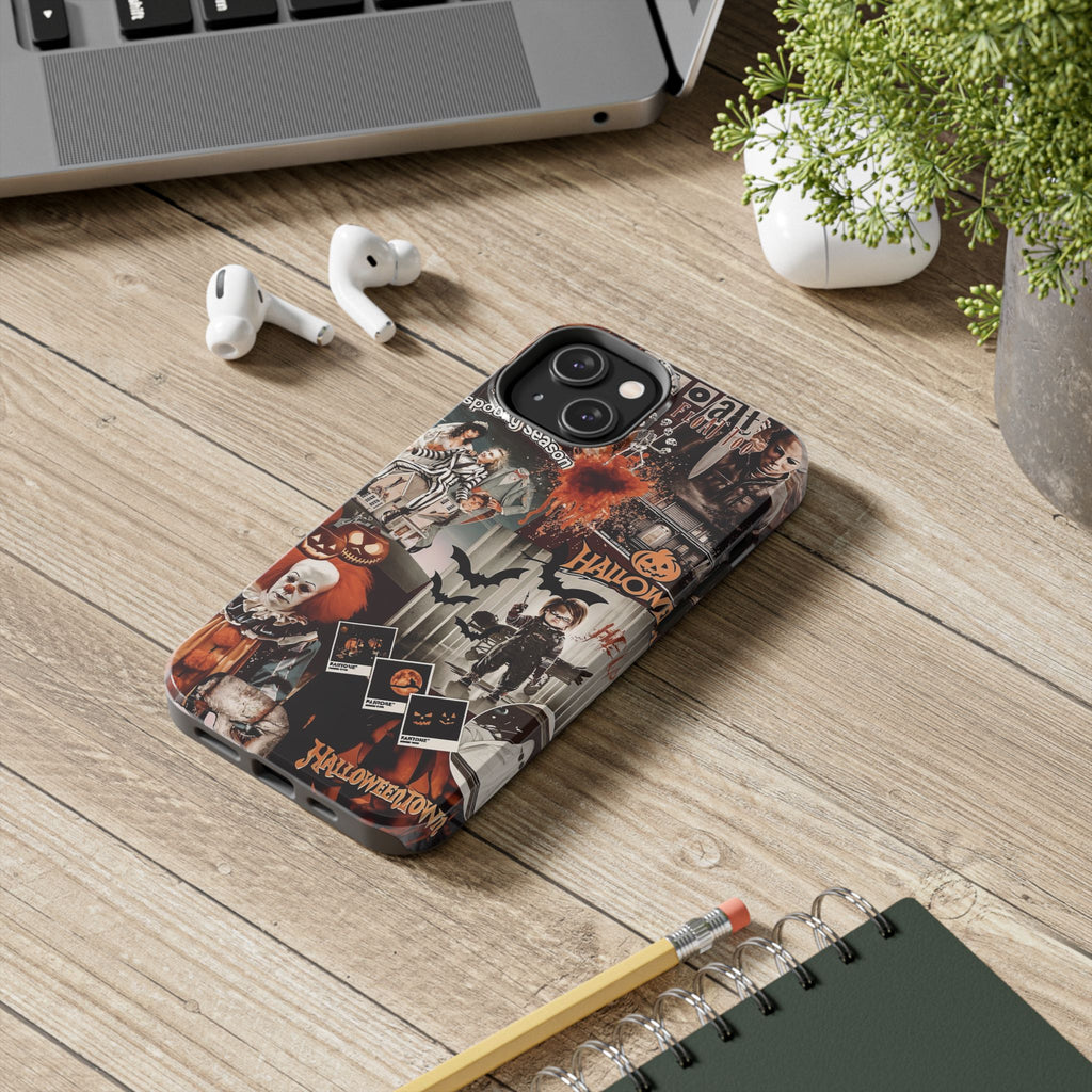 Halloween Phone Cases, Spooky Decor, Fall Celebration, Gift for Horror Fans, Trick or Treat Essentials