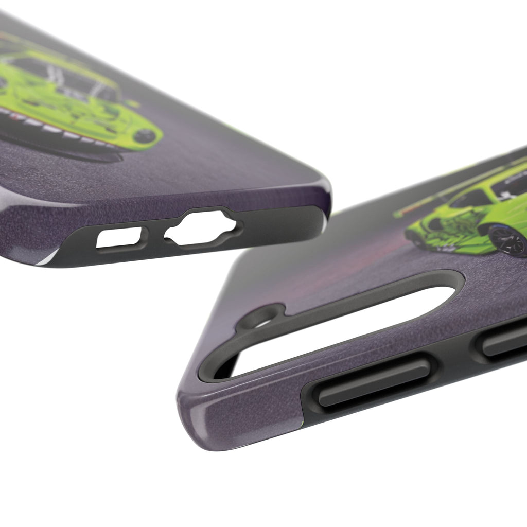 Vibrant Racing Phone Cases, Tough Car Protection, Gift for Car Lovers, Personalized Auto-Themed Accessories, Unique Tech Gifts