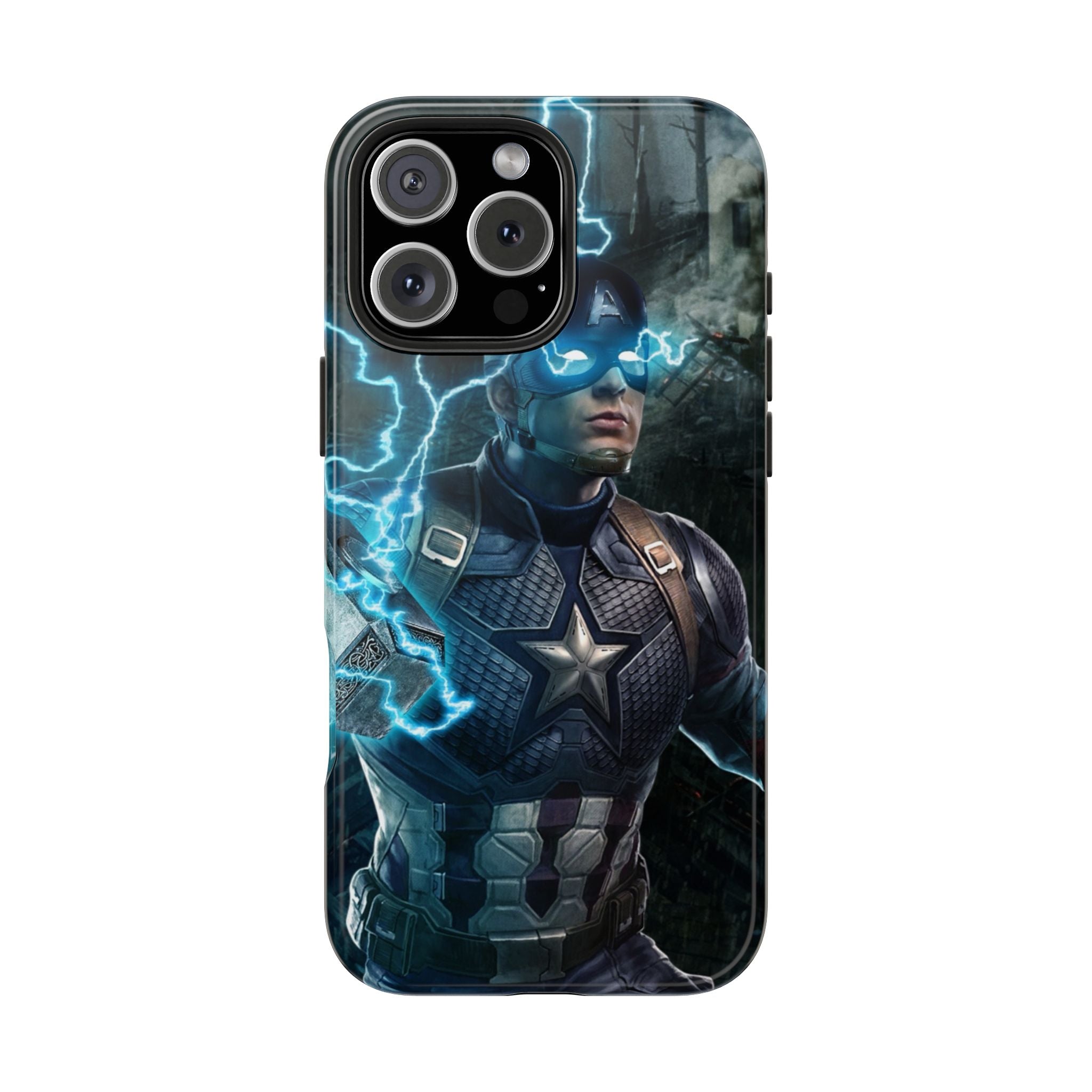 Captain America Superhero Tough Phone Cases, Hero Phone Cover, Gift for Gamers, Superhero Accessory, Durable Phone Case for Every Occasion