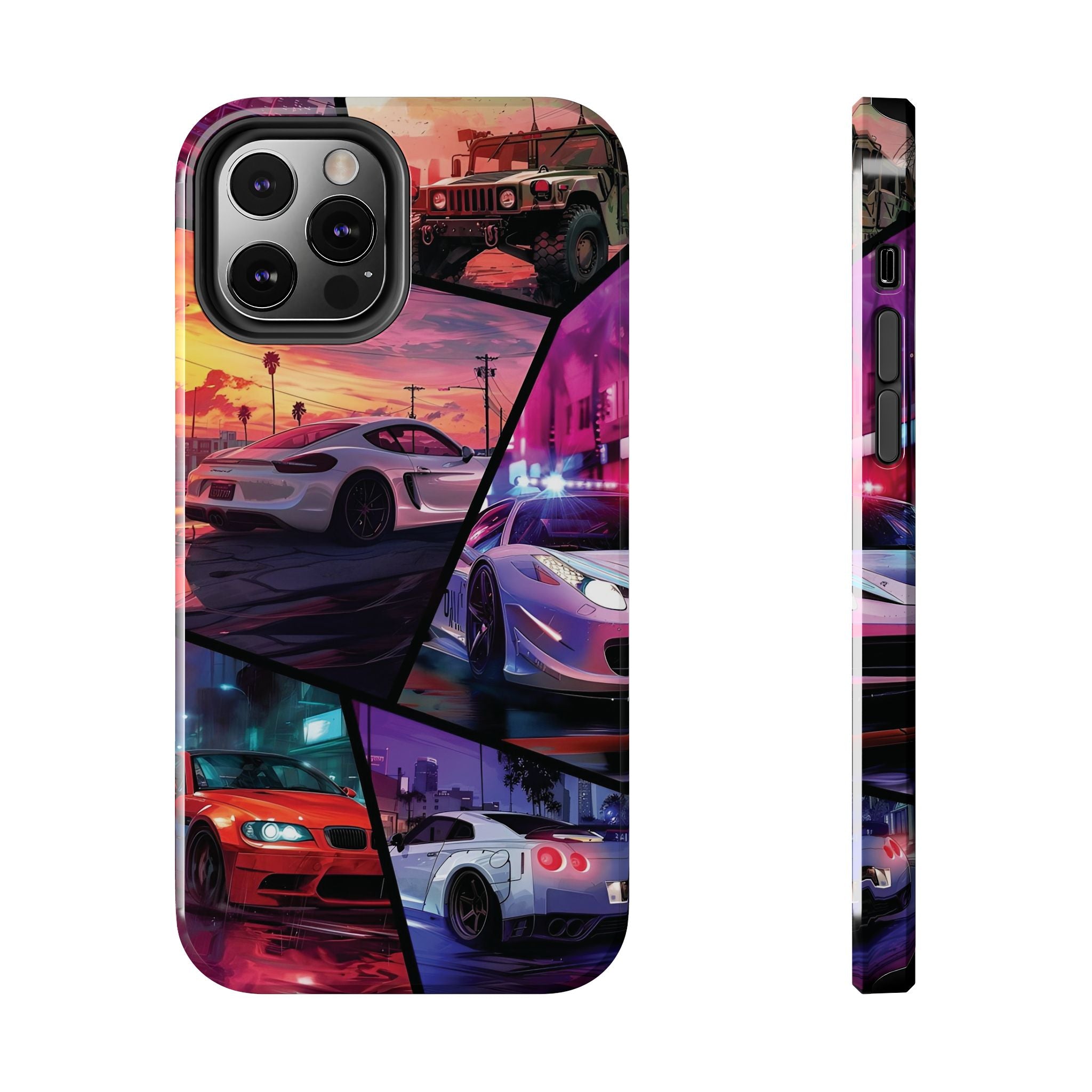 Rugged Car Enthusiast Phone Case