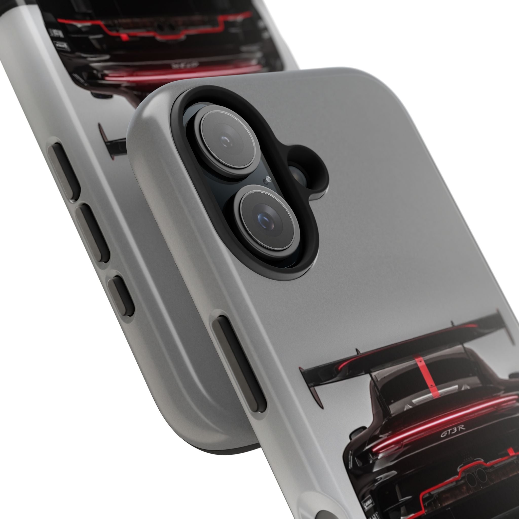 Racing-Inspired Tough Phone Case for Car Enthusiasts